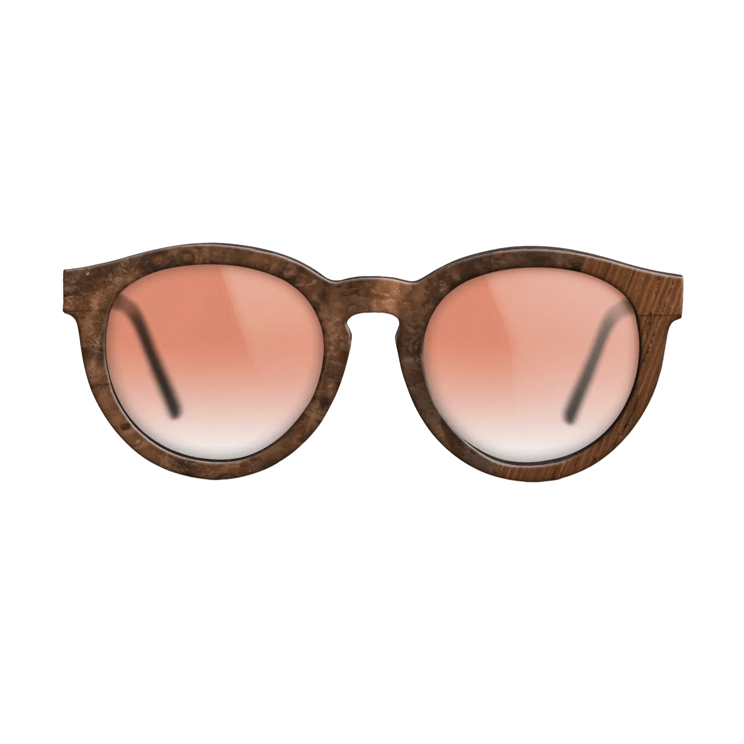 Walnut Burl,Wenge: Dicut - The Rebel - Round - SIRIS wood optic