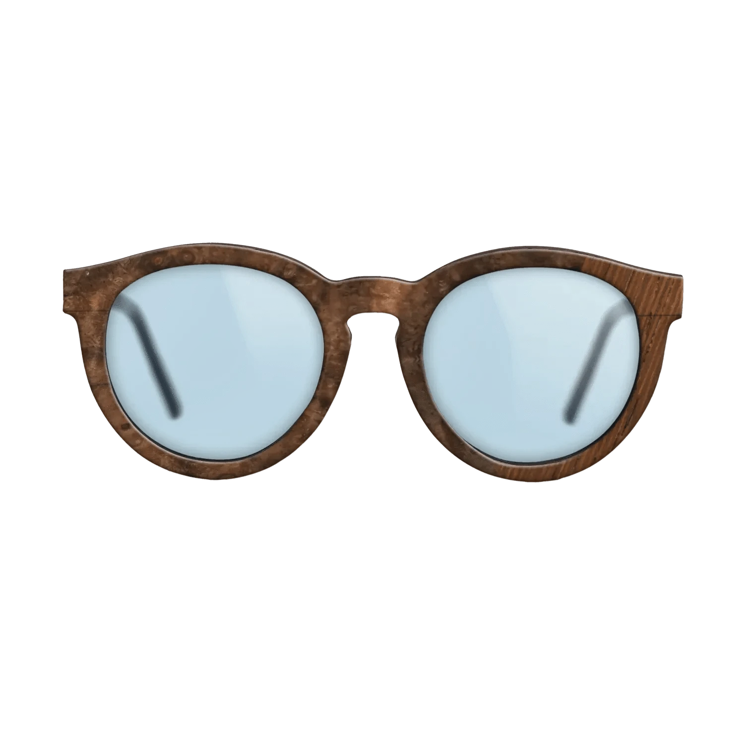 Walnut Burl,Wenge: Dicut - The Rebel - Round - SIRIS wood optic