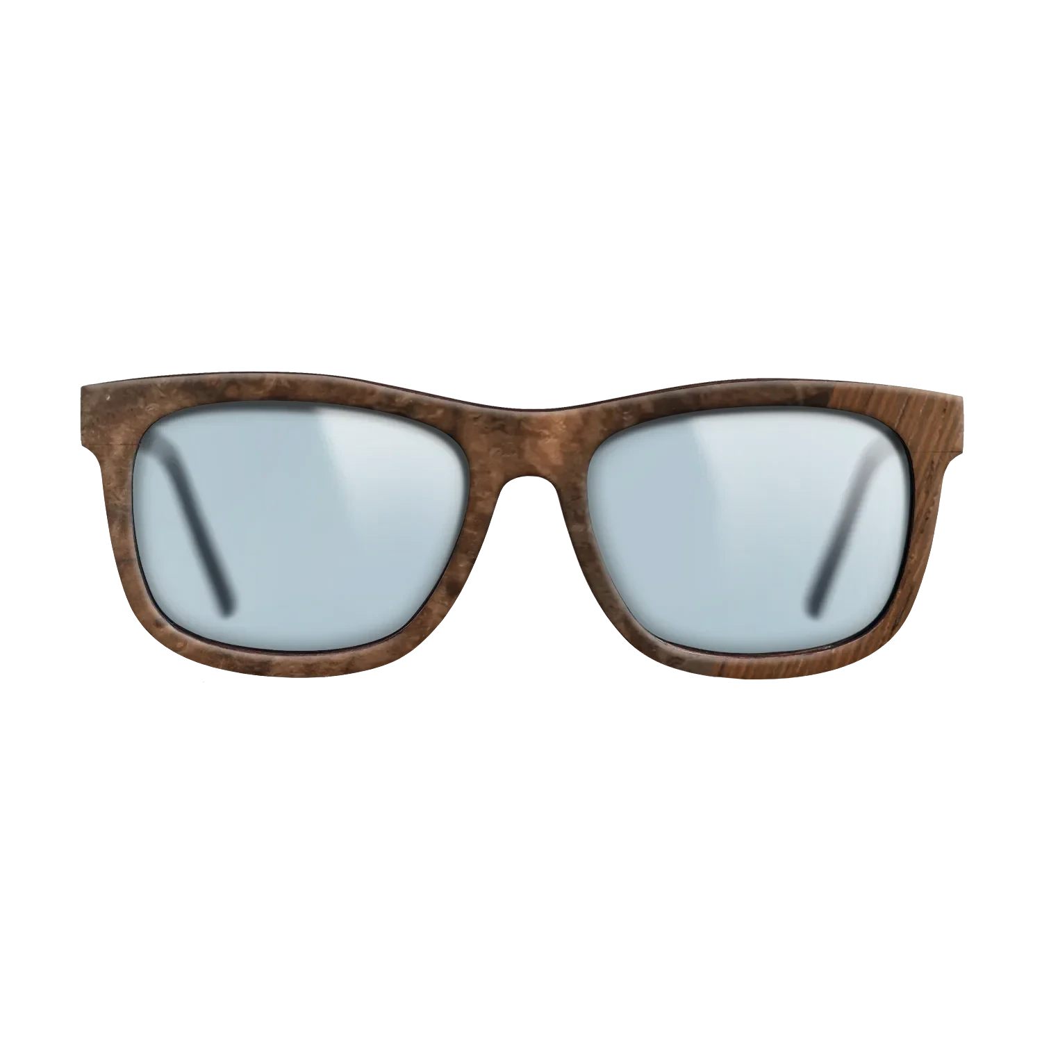 Walnut Burl,Wenge: Dicut - The Hero - Square - SIRIS wood optic