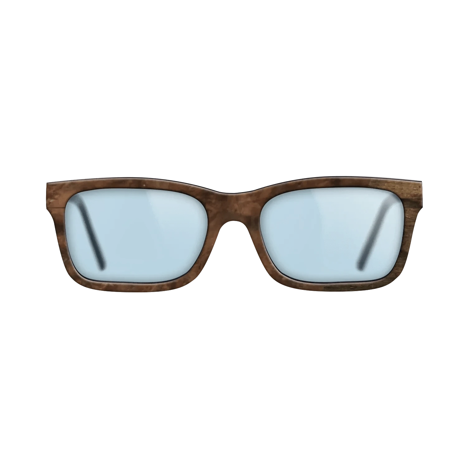 Walnut Burl,Ziricote Dark Quartered: Dicut - The Sage - Rectangle - SIRIS wood optic