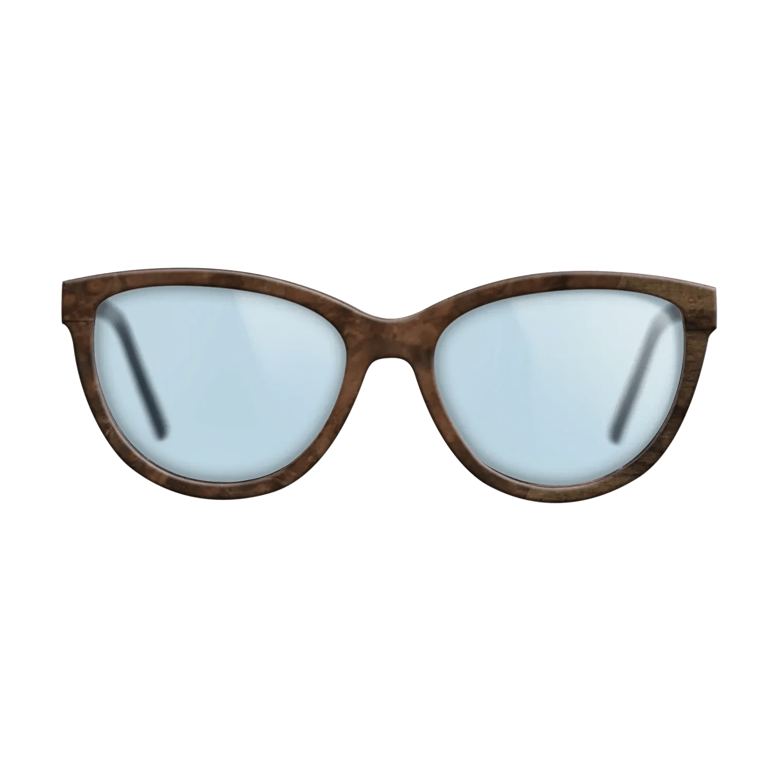 Walnut Burl,Ziricote Dark Quartered: Dicut - The Maiden - Cat - SIRIS wood optic