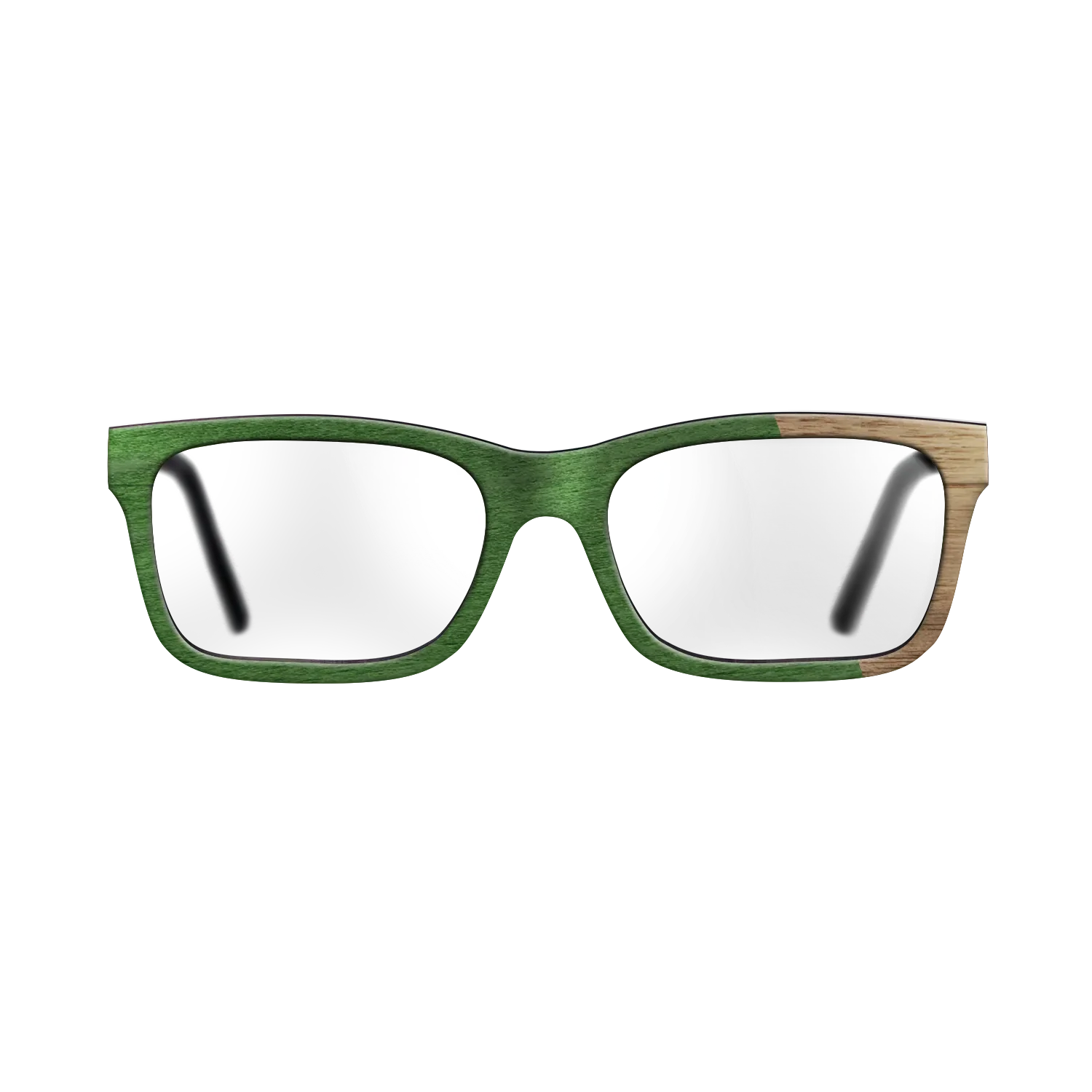 Green Poplar Angle Walnut - The Sage - Rectangle - 2107  - Chroma - SIRIS wood optic