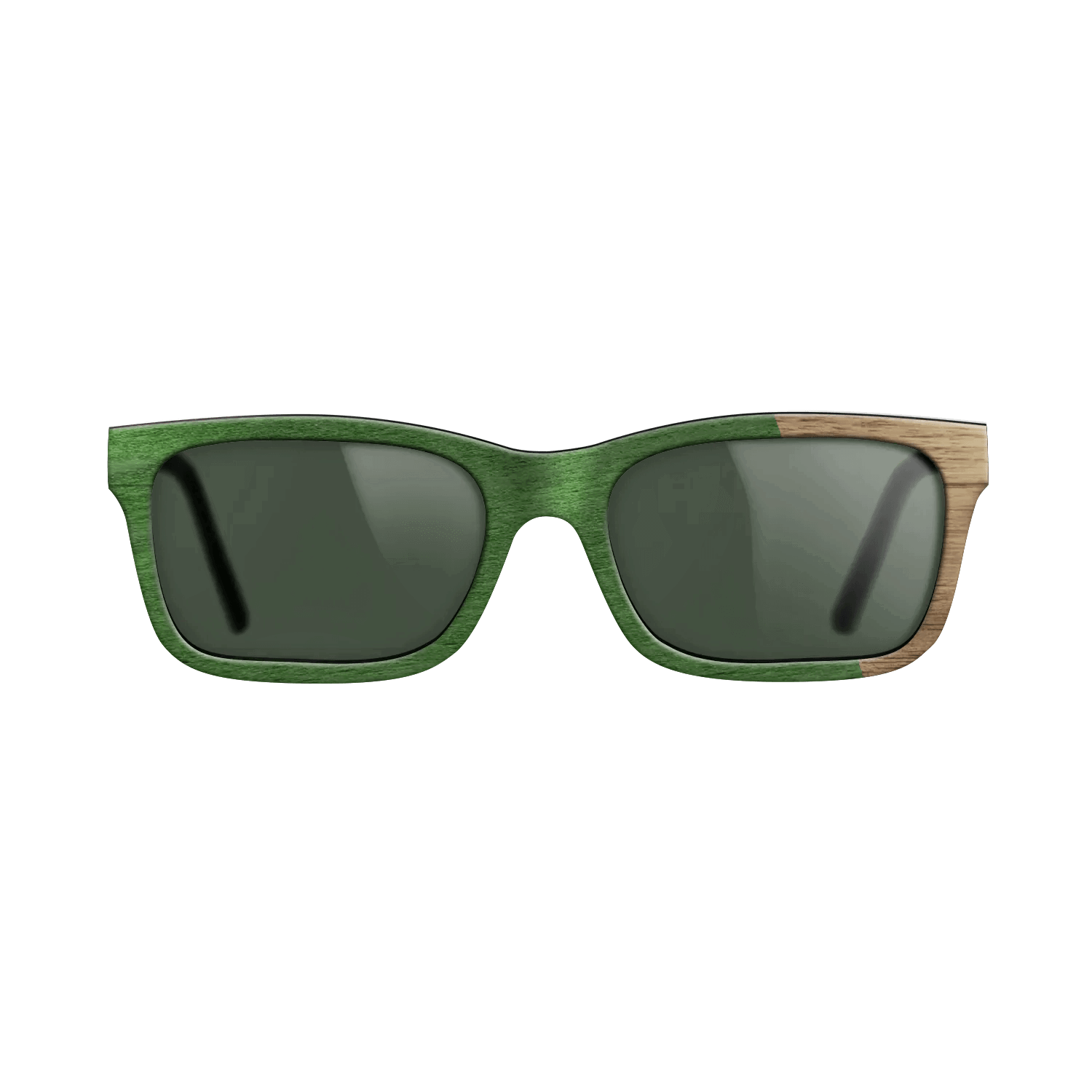 Green Poplar Angle Walnut - The Sage - Rectangle - 2107  - Chroma - SIRIS wood optic