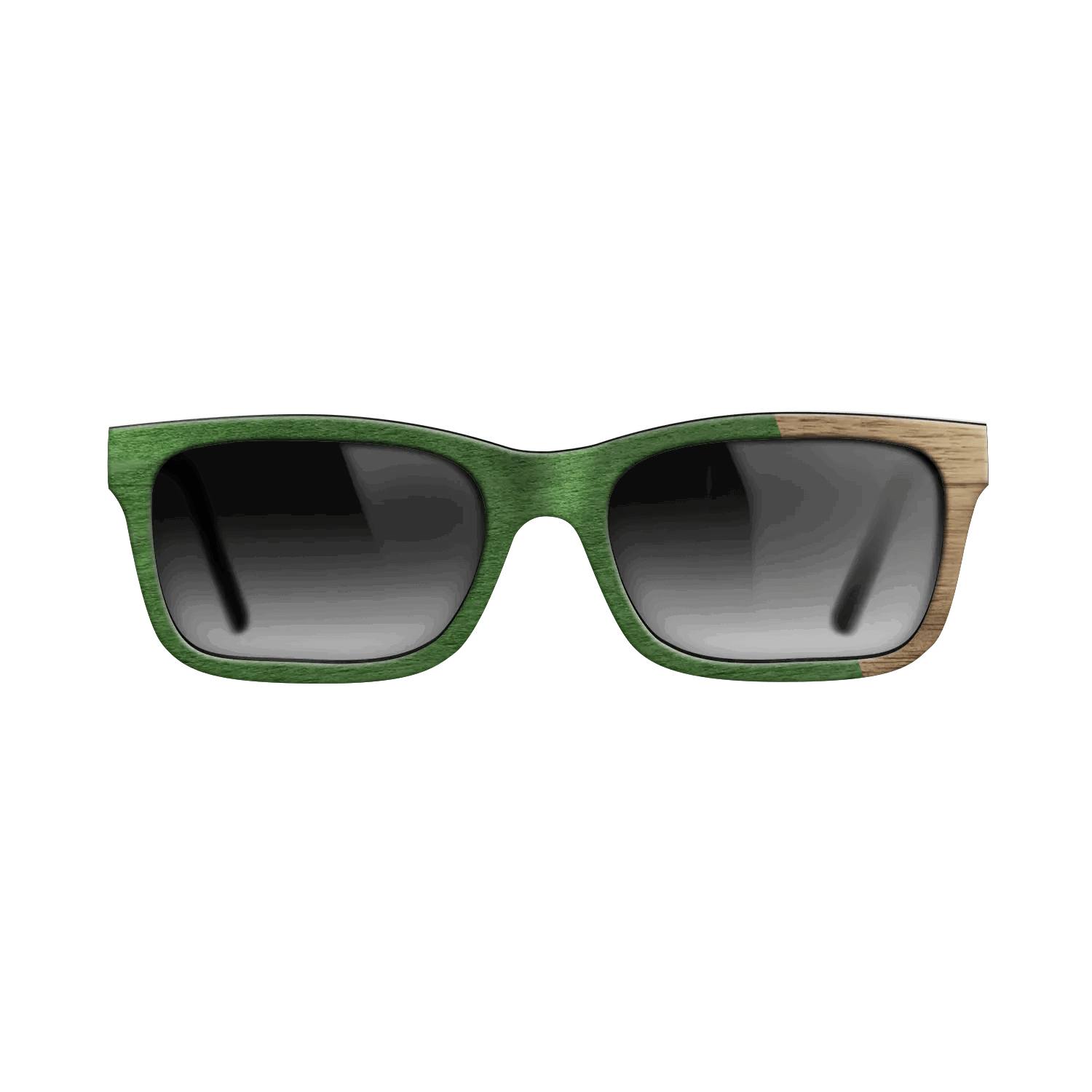 Green Poplar Angle Walnut - The Sage - Rectangle - 2107  - Chroma - SIRIS wood optic