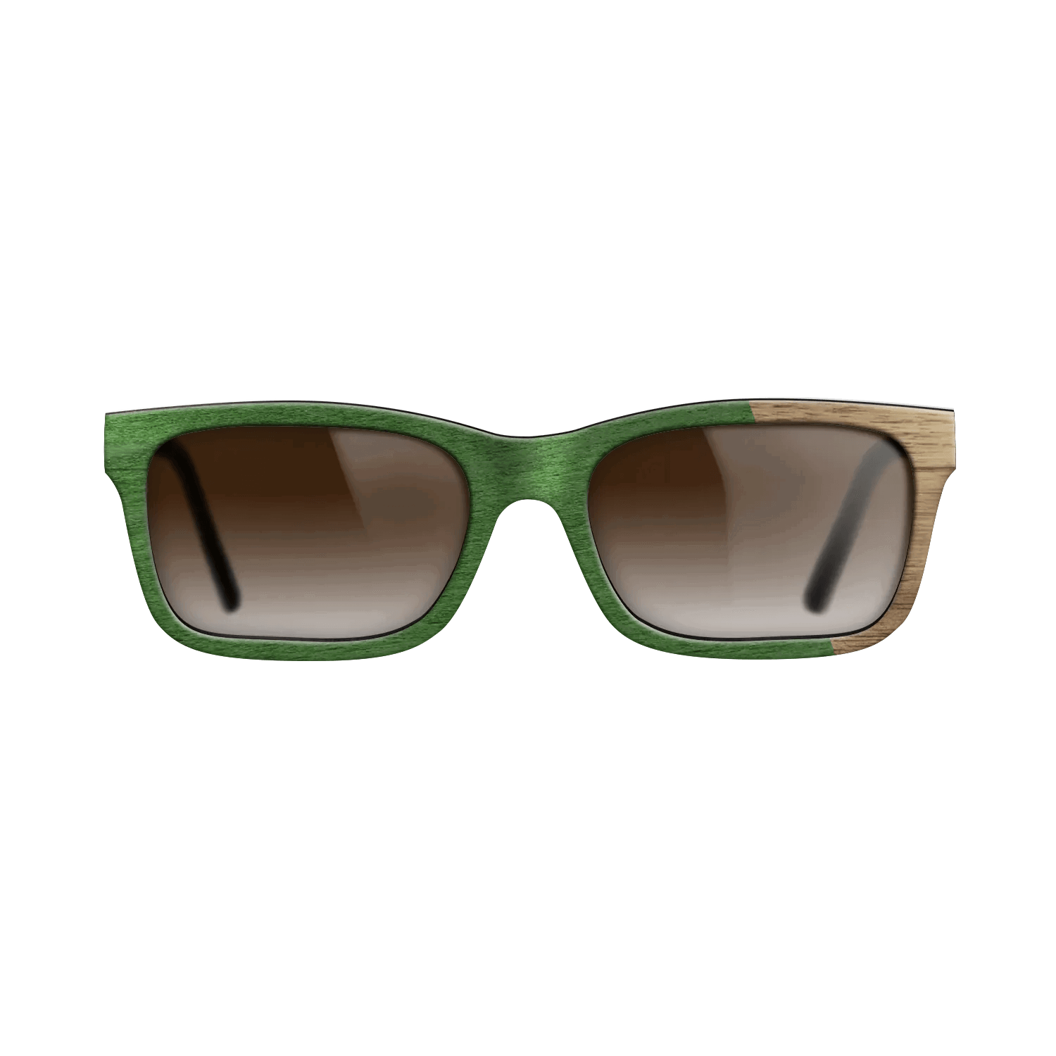 Green Poplar Angle Walnut - The Sage - Rectangle - 2107  - Chroma - SIRIS wood optic