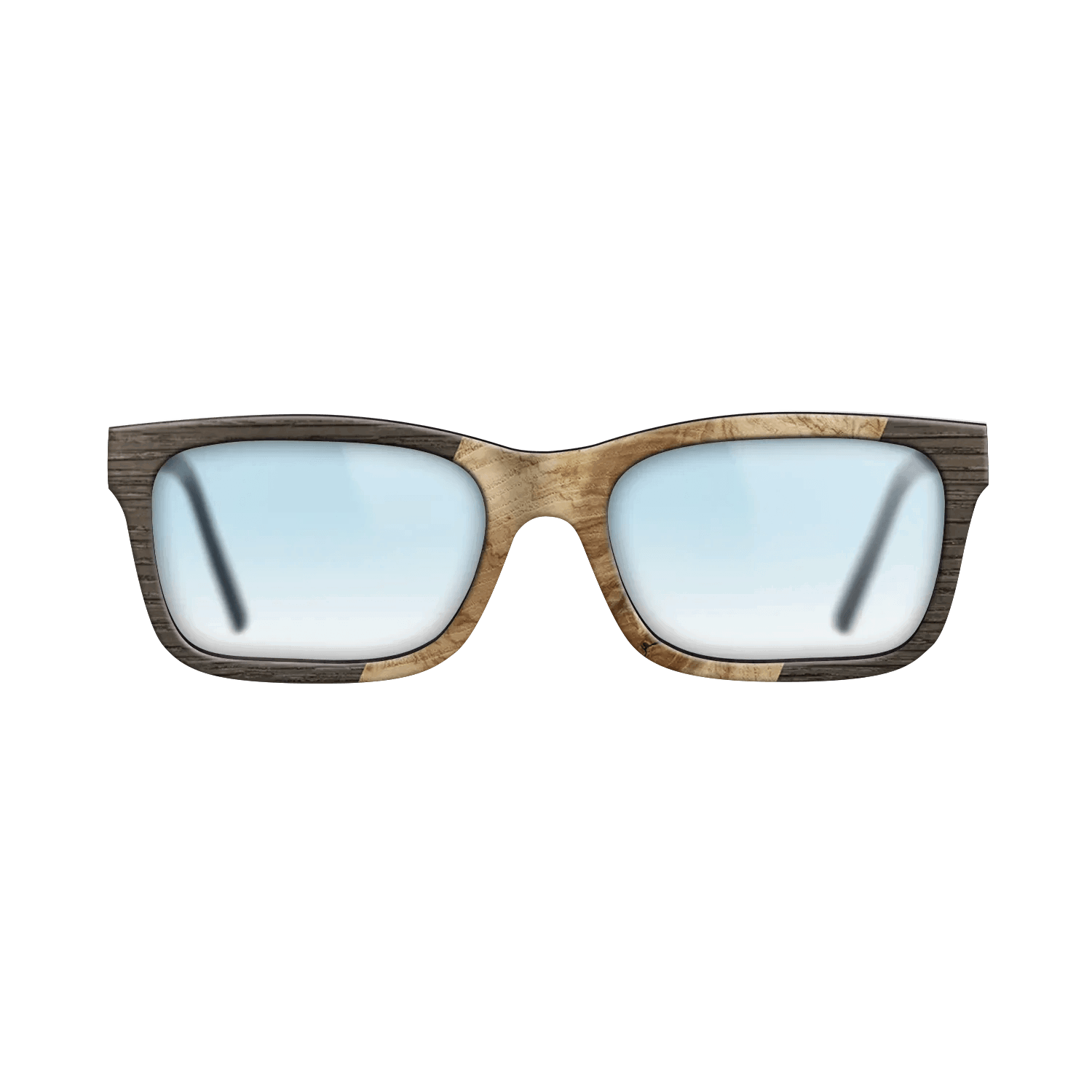 Grey Oak,Fumed Oak,Walnut: Straight Grain: Angle Cut - The Sage - Rectangle - 1154 - SIRIS wood optic