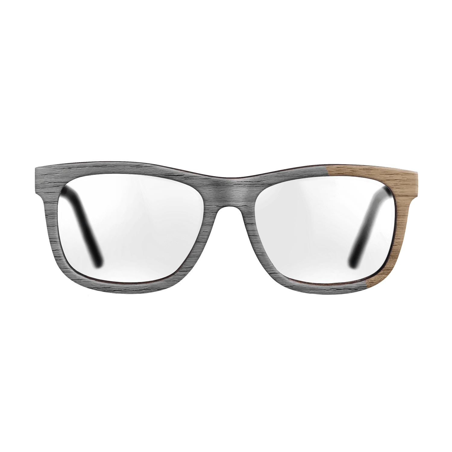 Grey Poplar Angled - The Hero - Square - 2087 - Noir - SIRIS wood optic