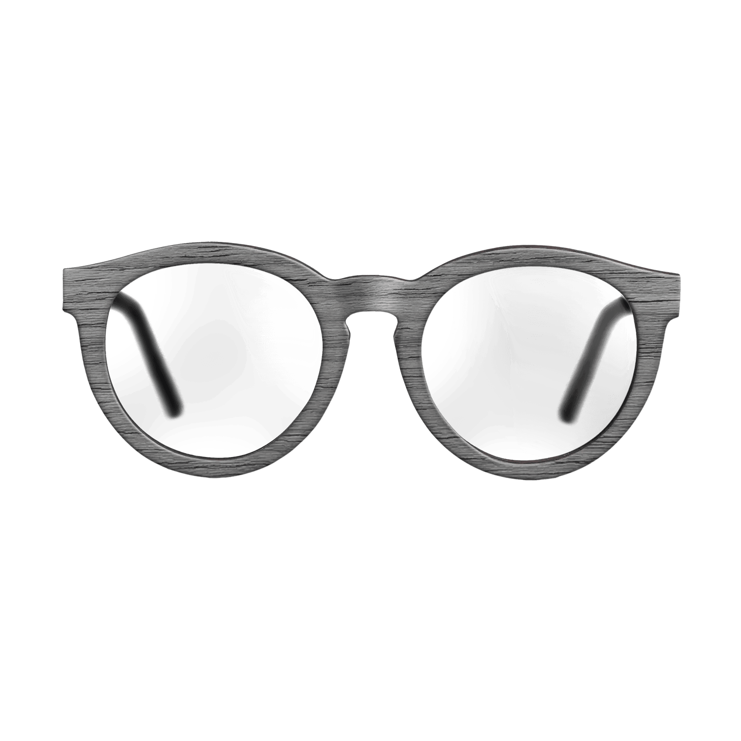 Grey Poplar FullFront BlackWalnut - The Rebel - Round - 2222 - Noir - SIRIS wood optic