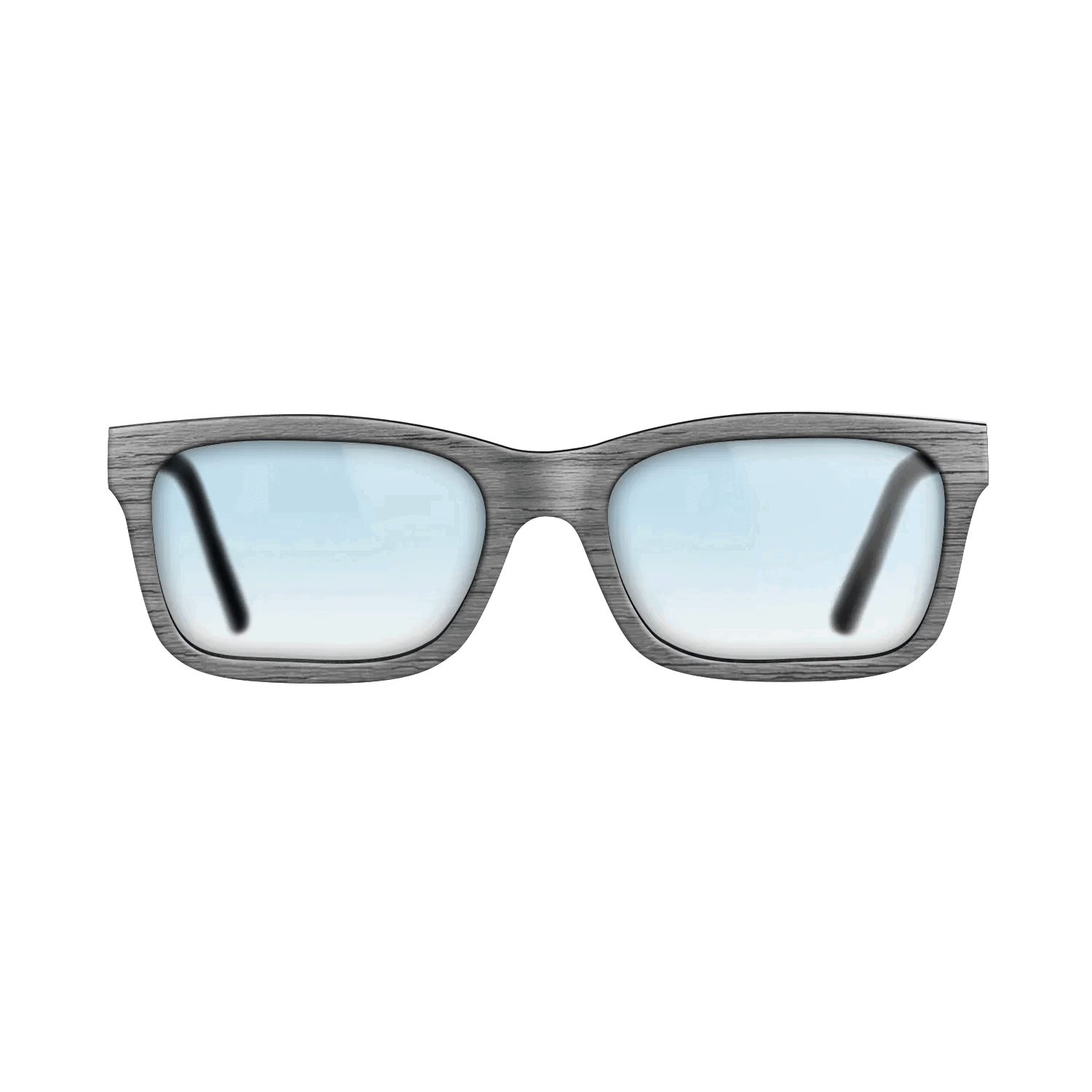 Grey Poplar FullFront Walnut - The Sage - Rectangle - 2223 - Noir - SIRIS wood optic