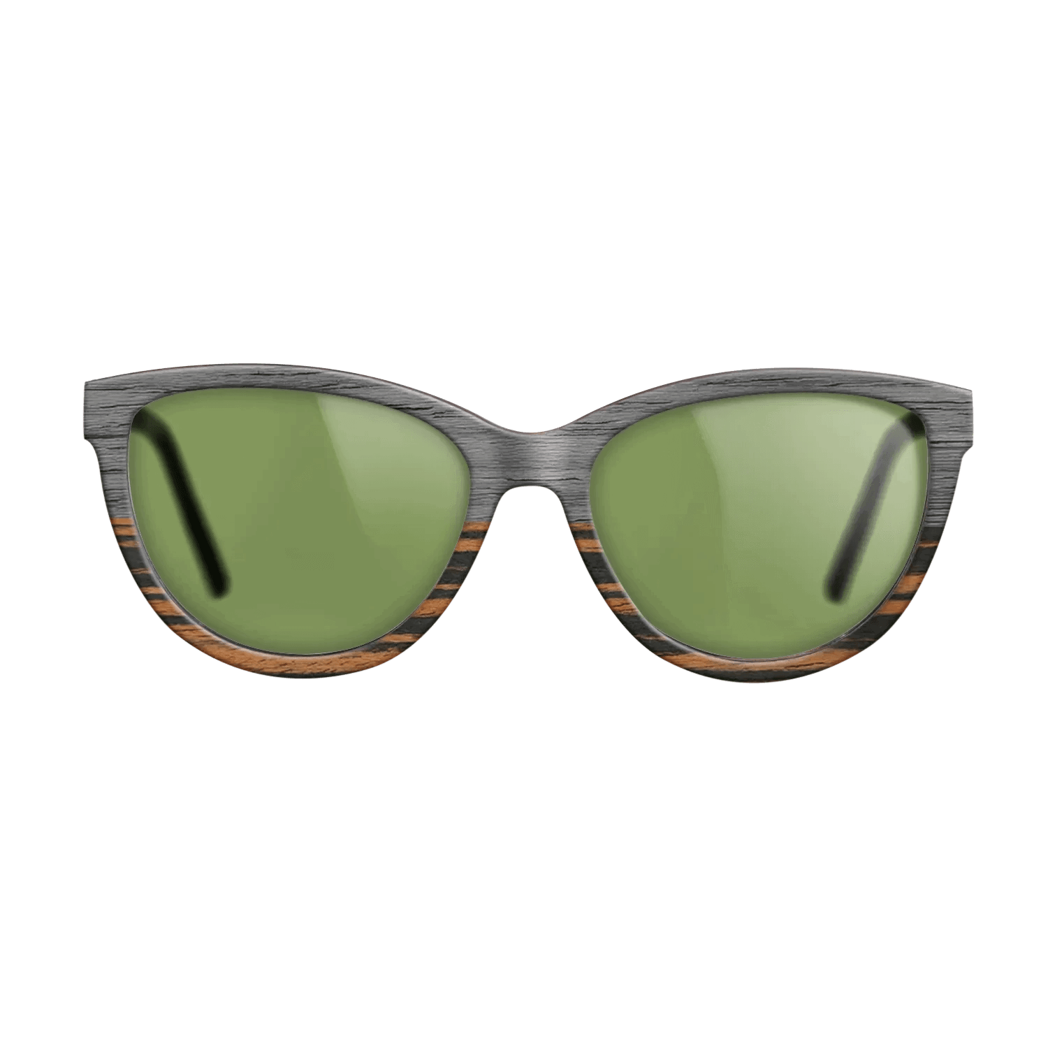 Grey Poplar Tophalf ItalianEbony- Noir - The Maiden - Cat - 2127- Noir - SIRIS wood optic