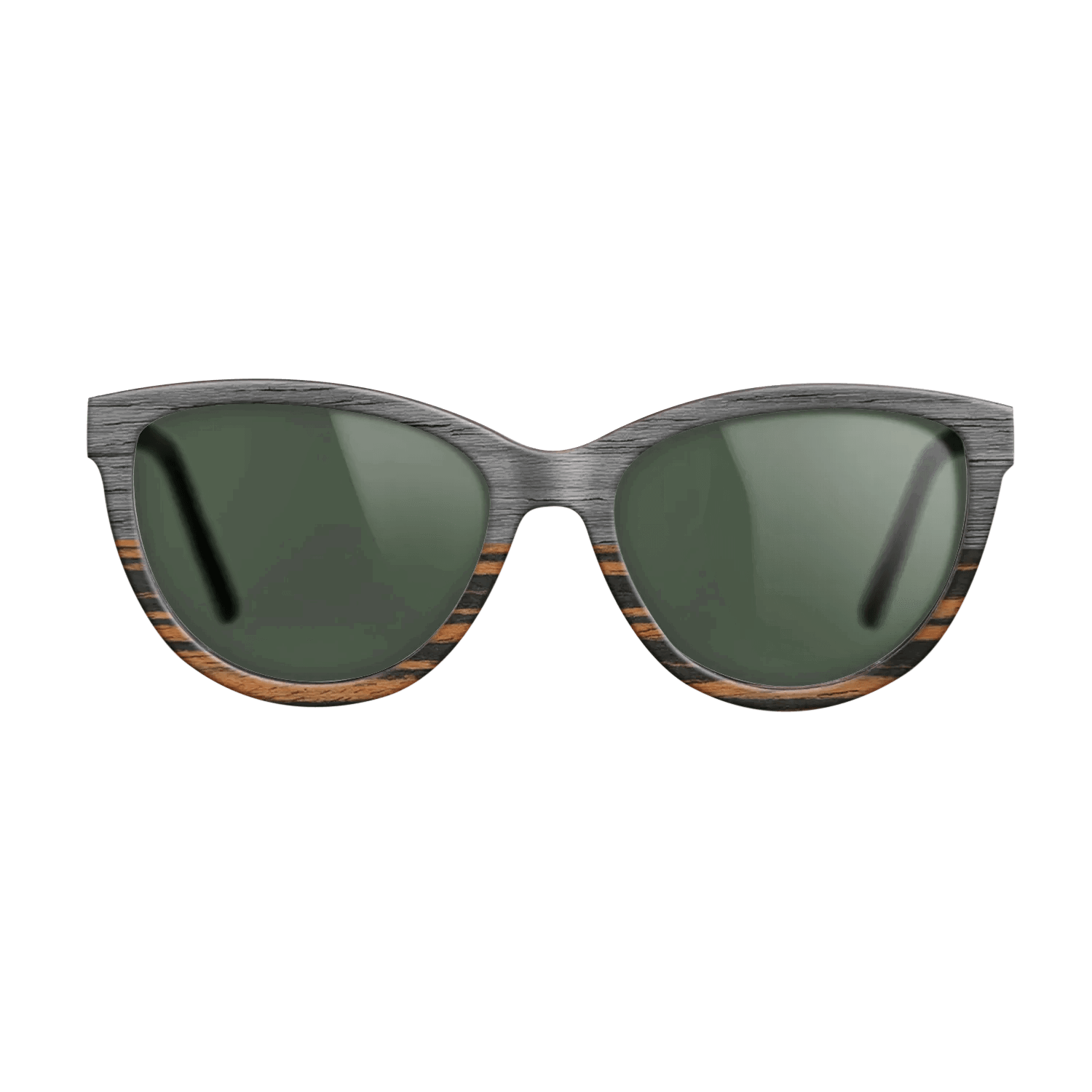 Grey Poplar Tophalf ItalianEbony- Noir - The Maiden - Cat - 2127- Noir - SIRIS wood optic