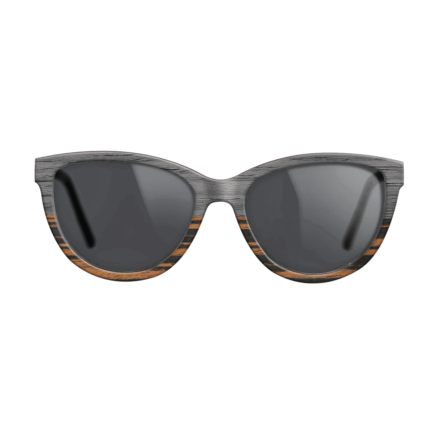 Grey Poplar Tophalf ItalianEbony- Noir - The Maiden - Cat - 2127- Noir - SIRIS wood optic