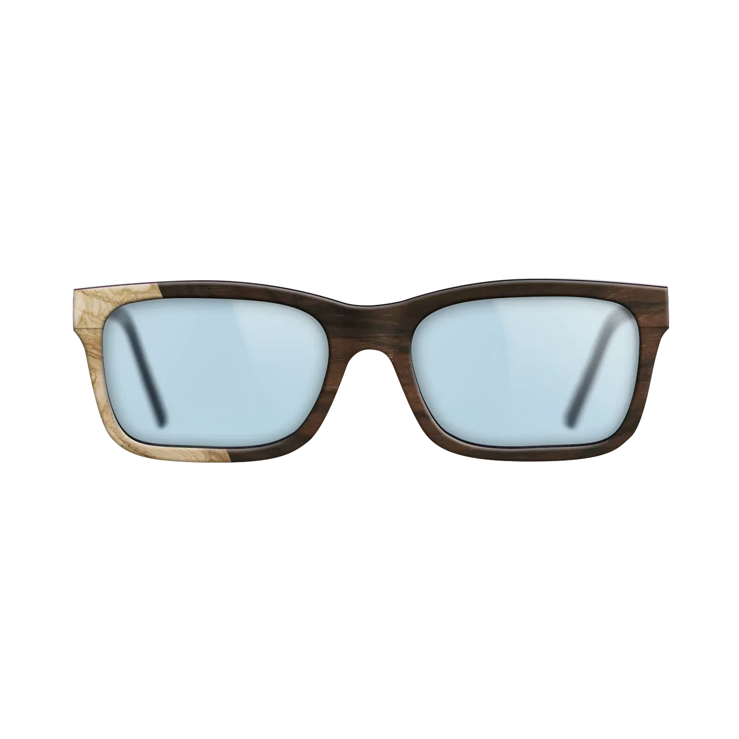 Ziricote Dark Quartered,Olive Burl: Bauhaus - The Sage - Rectangle - SIRIS wood optic