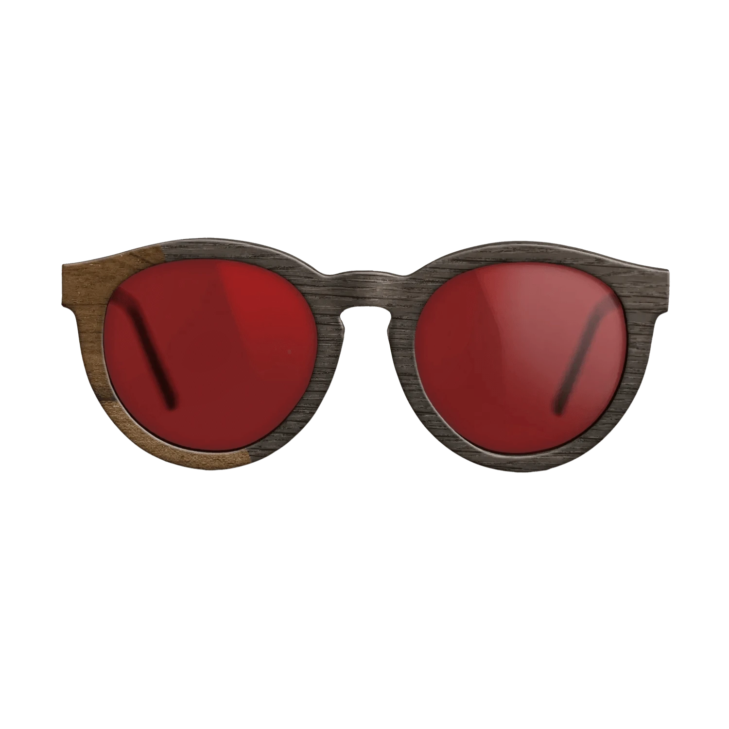 Ziricote Dark Quartered,Fumed Oak: Bauhaus - The Rebel - Round - 1495 - SIRIS wood optic