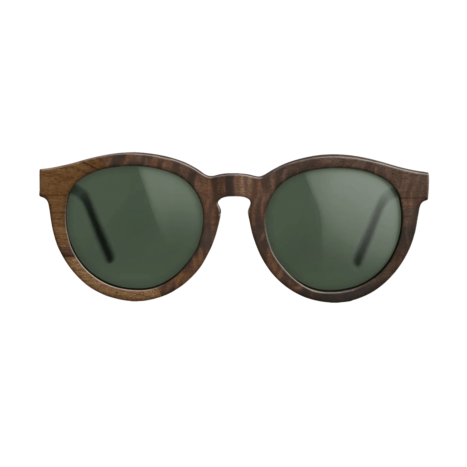 Ziricote Dark Quartered,Fumed Eucalyptus: Bauhaus - The Rebel - Round - SIRIS wood optic