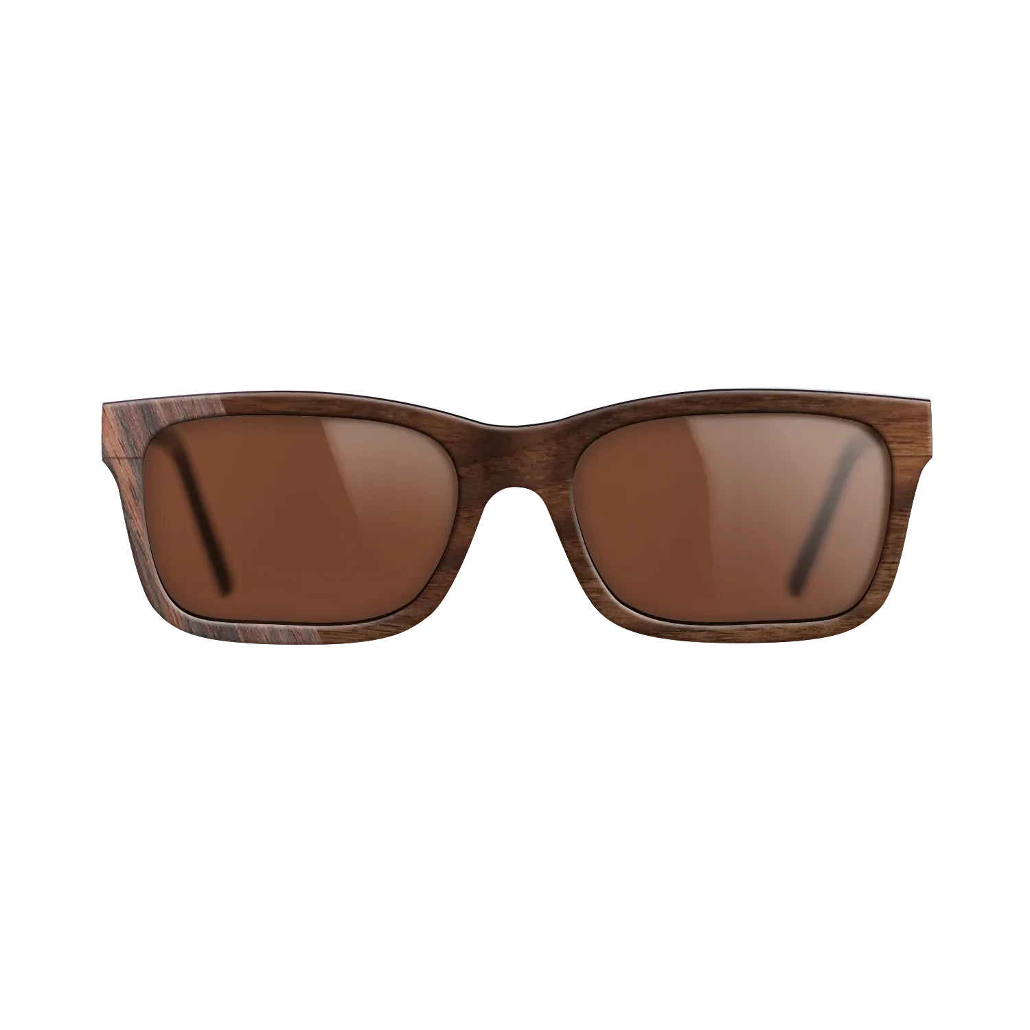 Santos Rosewood Dark,Rosewood Reconstituted: Bauhaus - The Sage - Rectangle - SIRIS wood optic