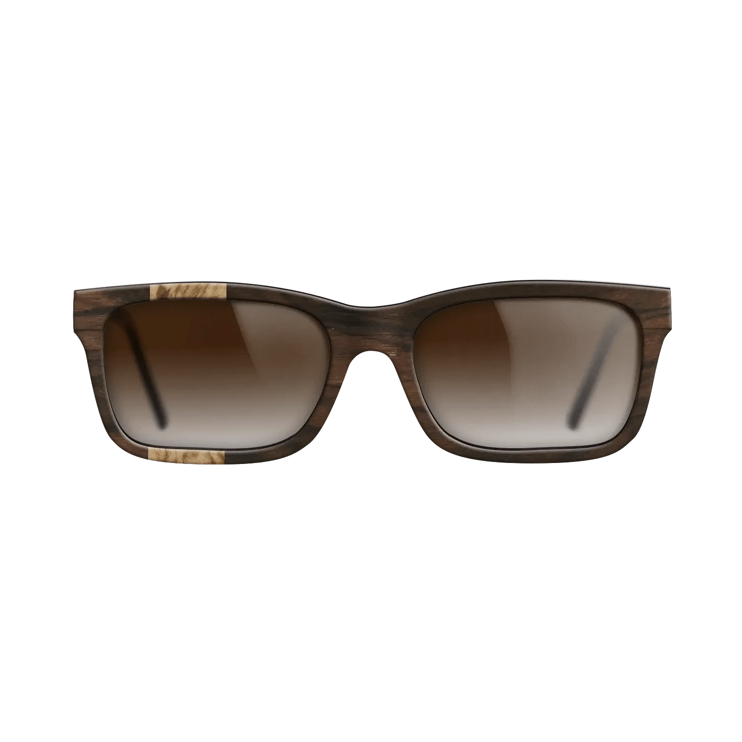 Olive Burl,Ziricote Dark Quartered: Splice - The Sage - Rectangle - 1356 - SIRIS wood optic