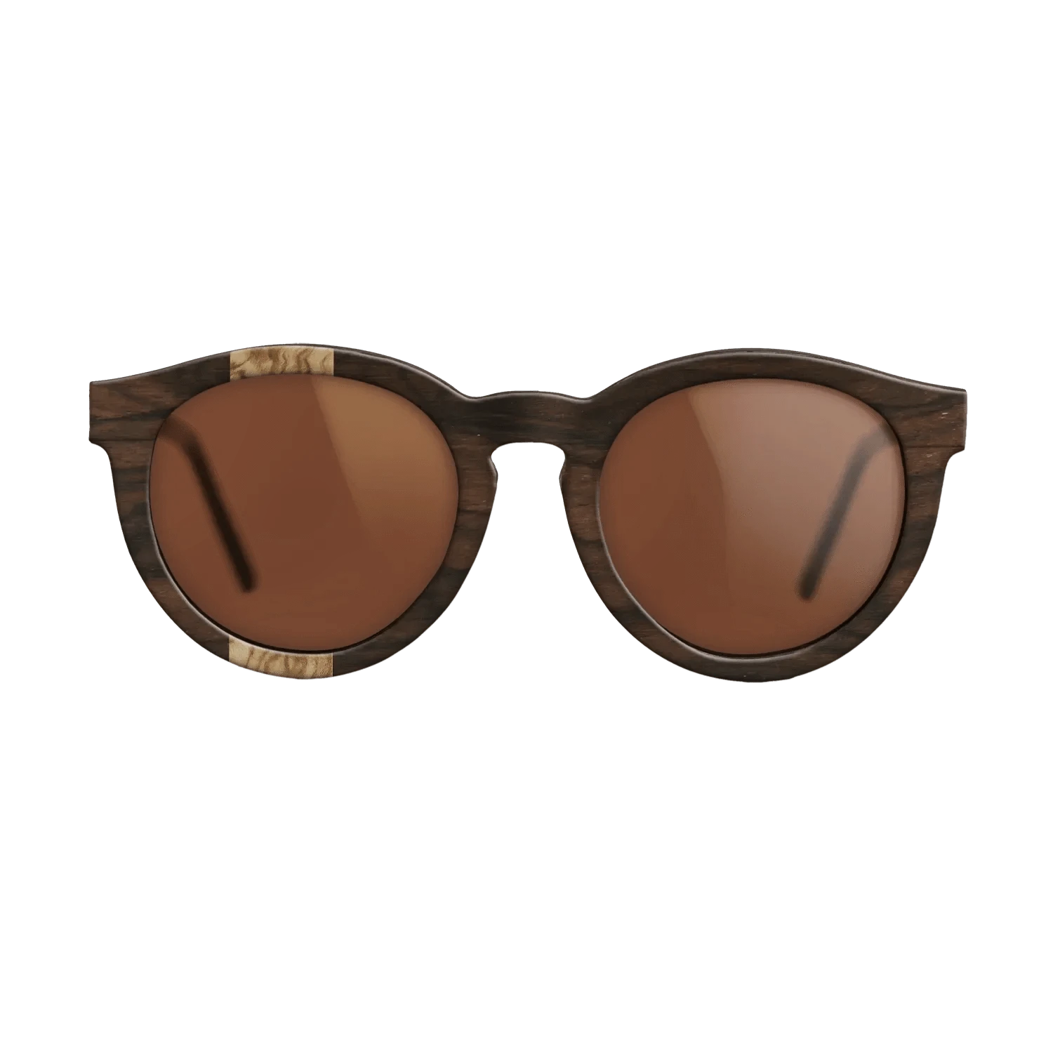 Olive Burl,Ziricote Dark Quartered: Splice - The Rebel - Round - 1356 - SIRIS wood optic