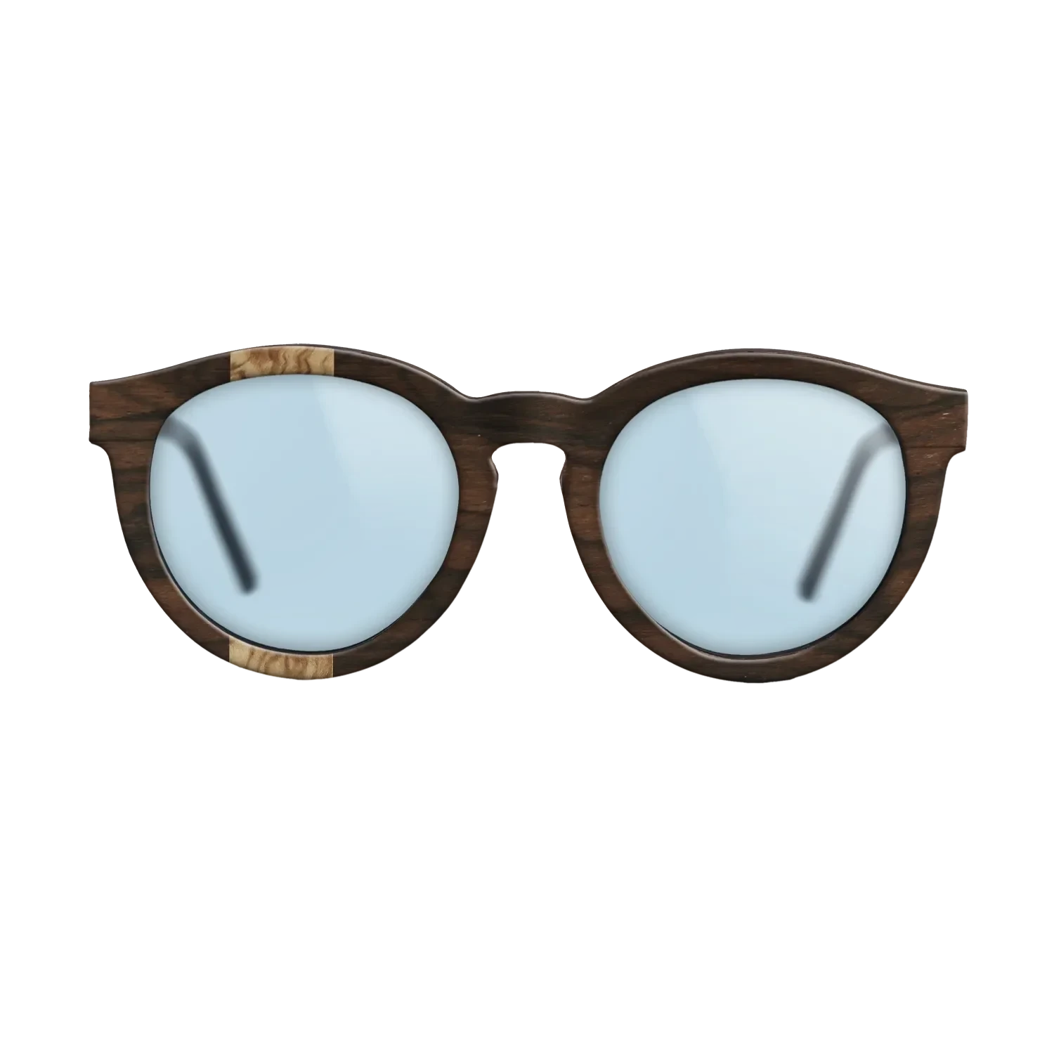 Olive Burl,Ziricote Dark Quartered: Splice - The Rebel - Round - 1356 - SIRIS wood optic