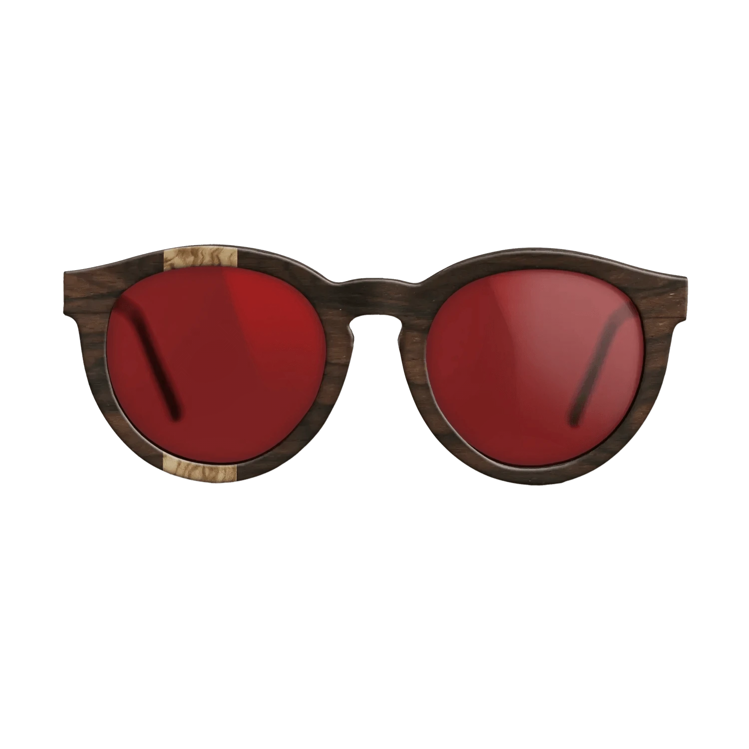 Olive Burl,Ziricote Dark Quartered: Splice - The Rebel - Round - 1356 - SIRIS wood optic