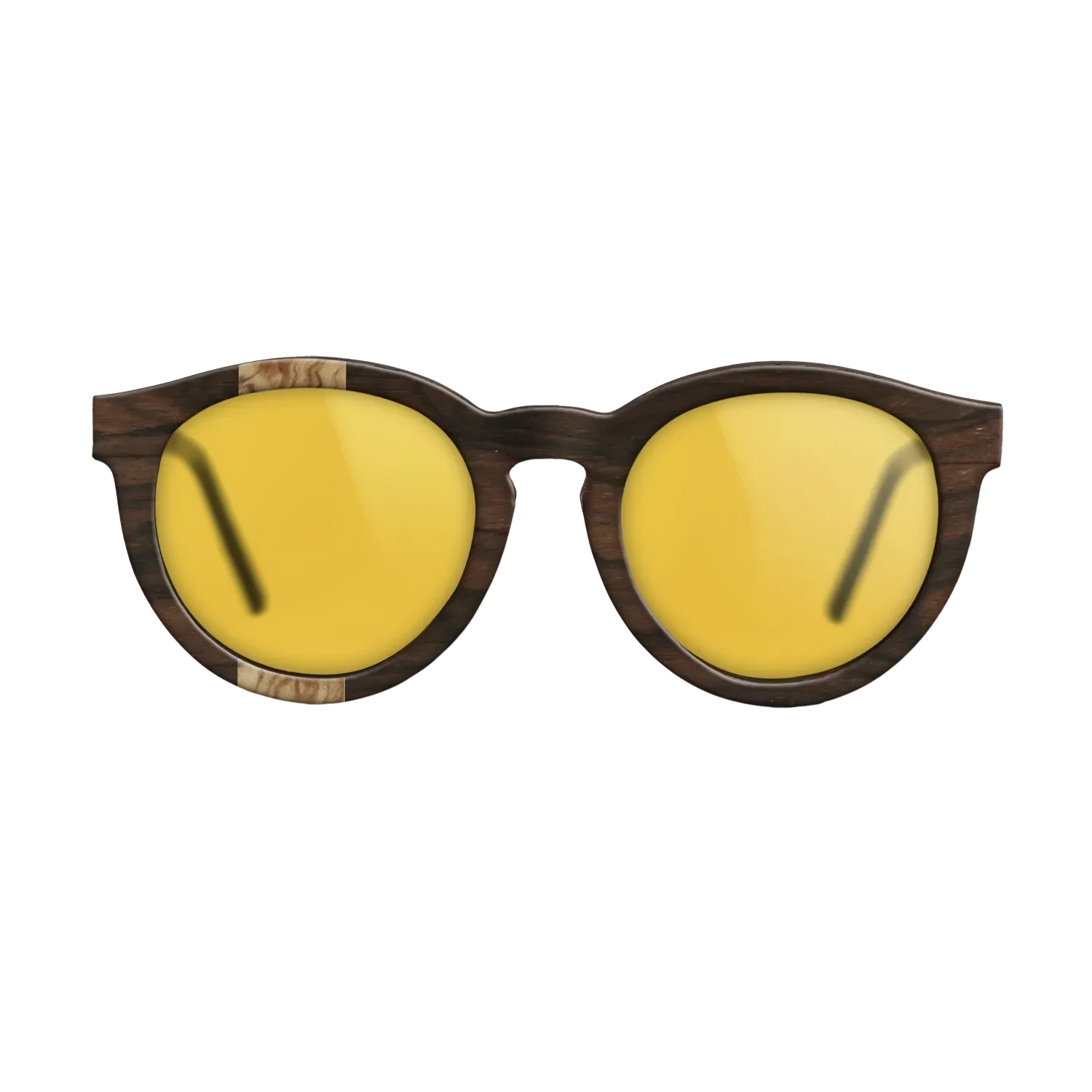 Olive Burl,Ziricote Dark Quartered: Splice - The Rebel - Round - 1356 - SIRIS wood optic