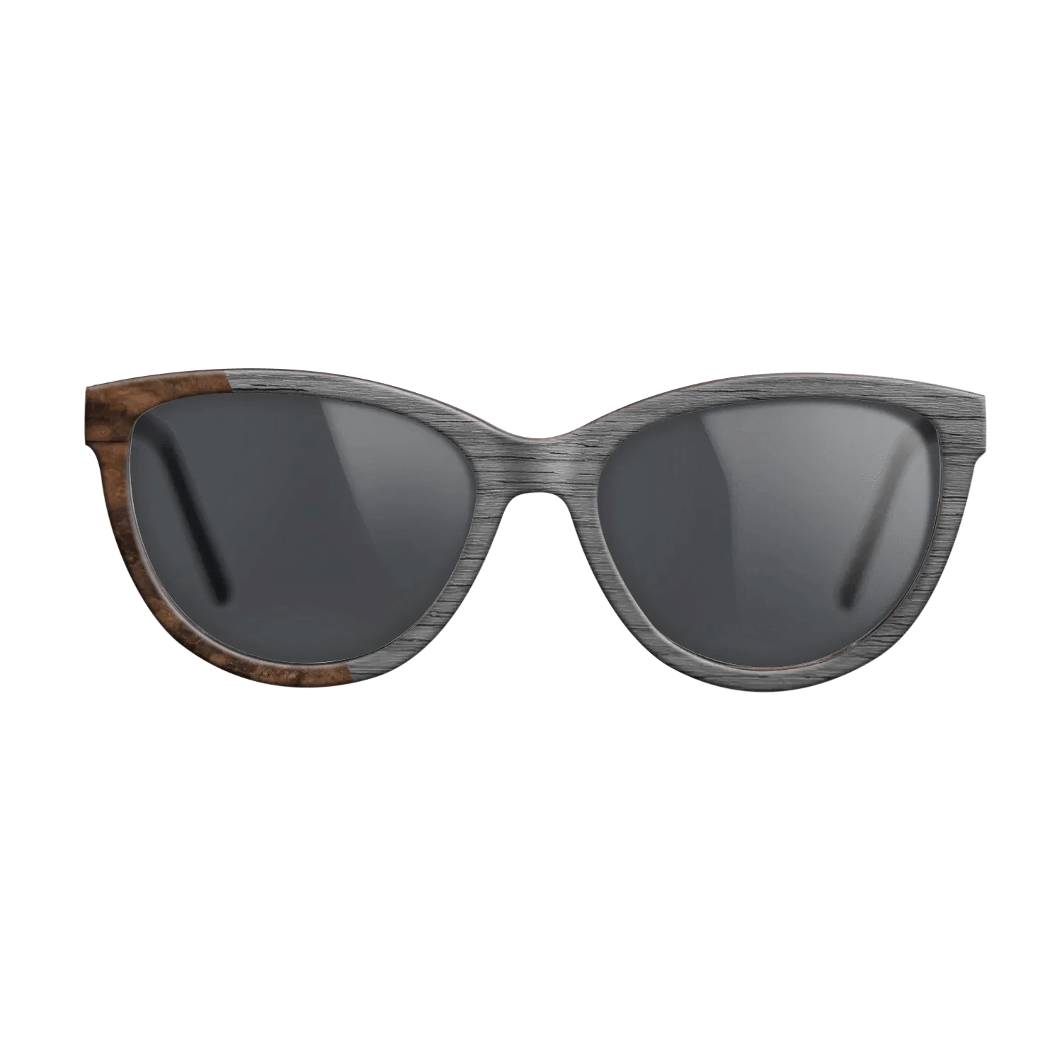 Poplar Dyed: Grey,Walnut Burl: Bauhaus - The Maiden - Cat - 700 - SIRIS wood optic