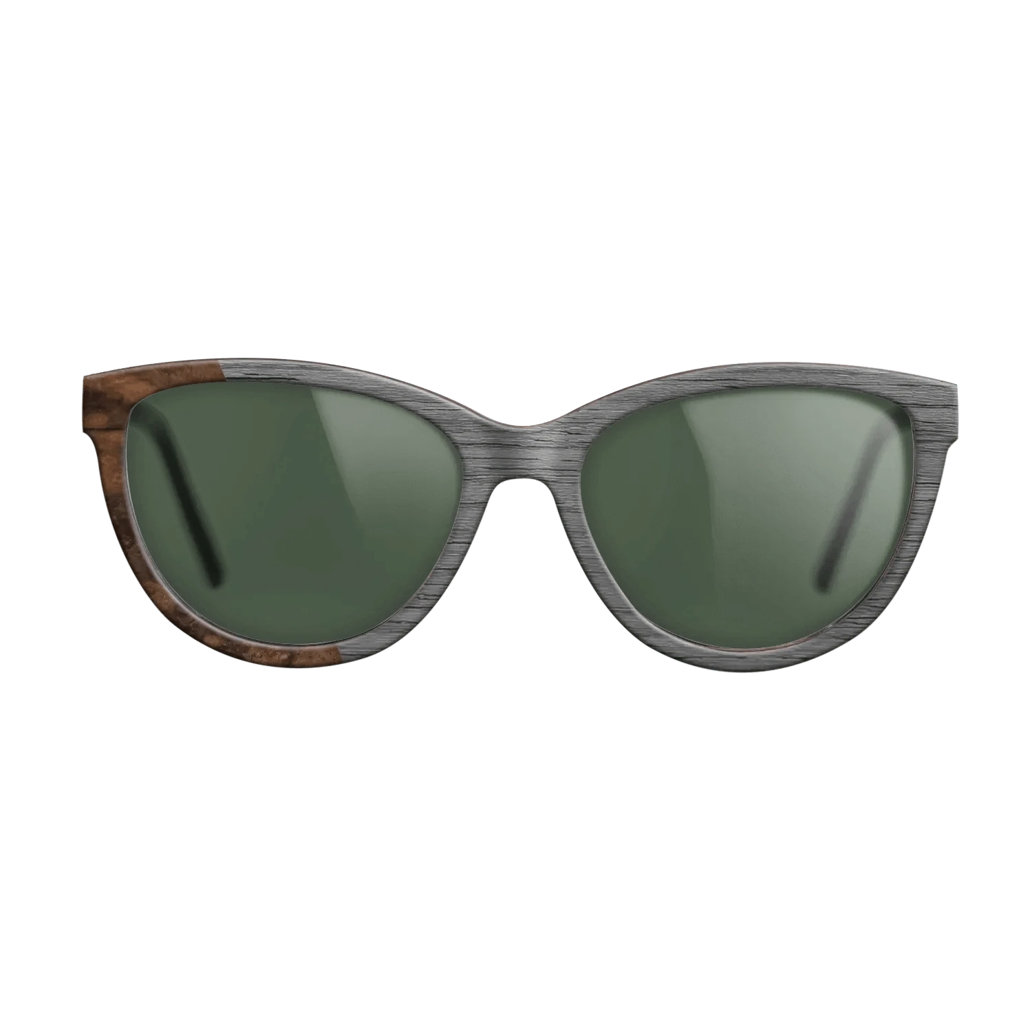 Poplar Dyed: Grey,Walnut Burl: Bauhaus - The Maiden - Cat - 700 - SIRIS wood optic