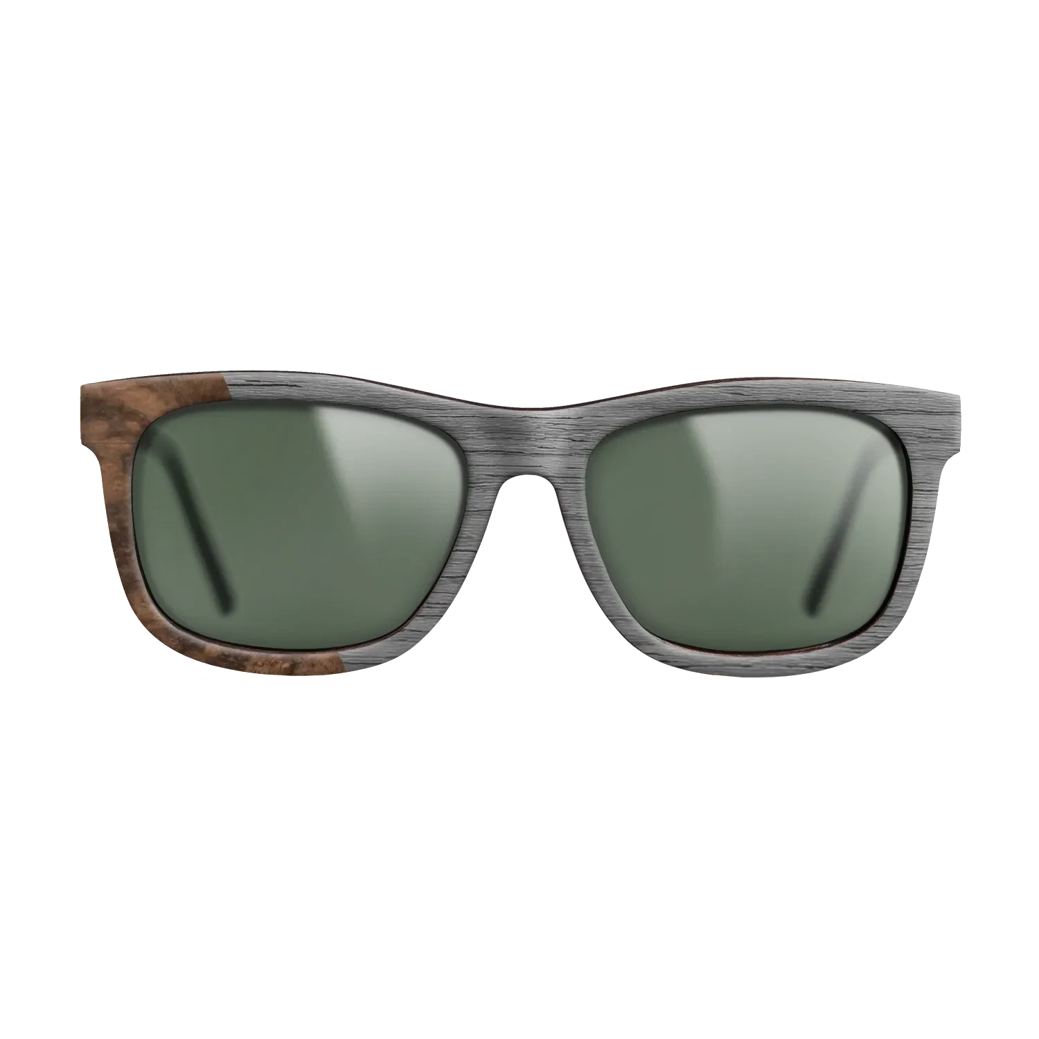 Poplar Dyed: Grey,Walnut Burl: Bauhaus - The Hero - Square - 700 - SIRIS wood optic