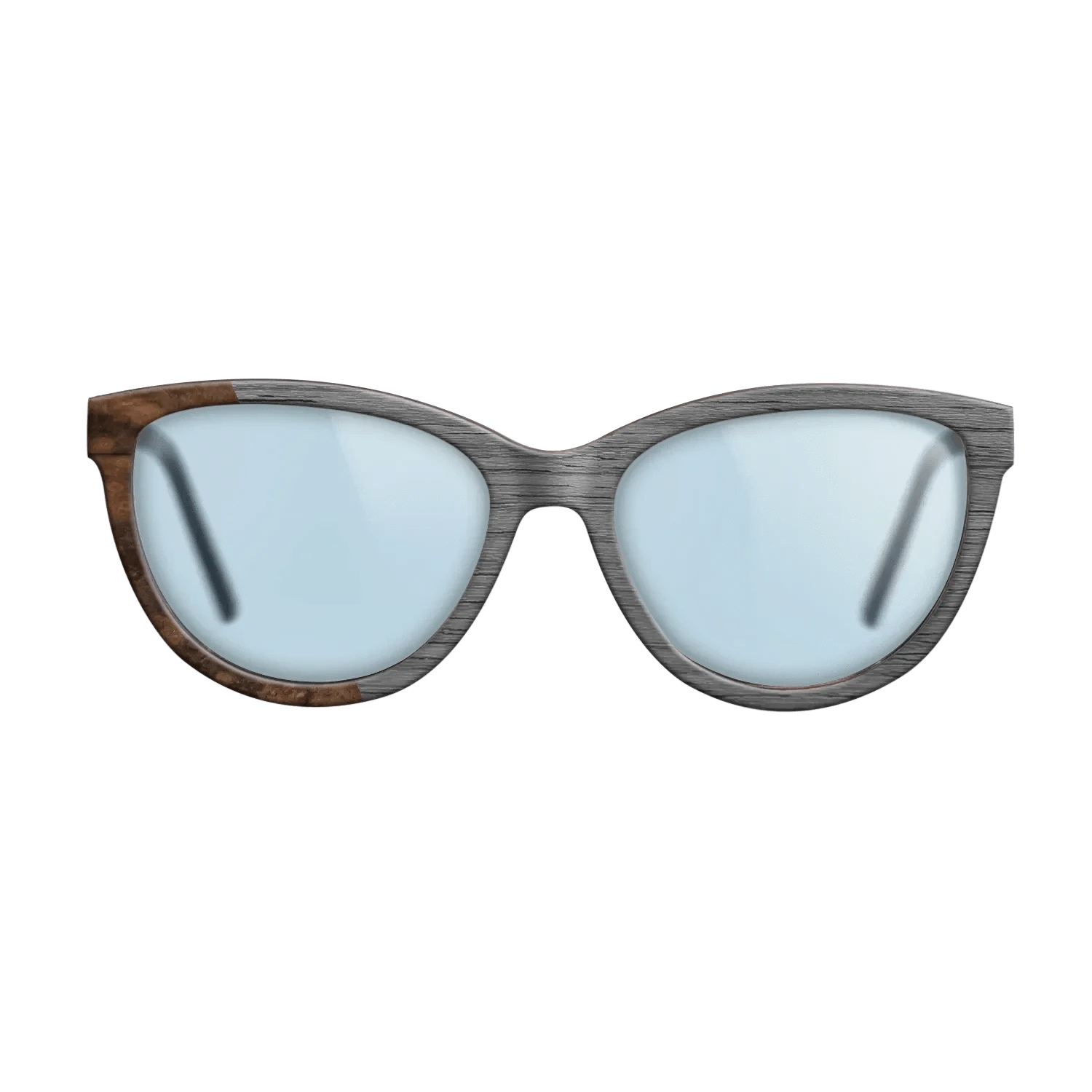 Poplar Dyed: Grey,Walnut Burl: Bauhaus - The Maiden - Cat - 700 - SIRIS wood optic