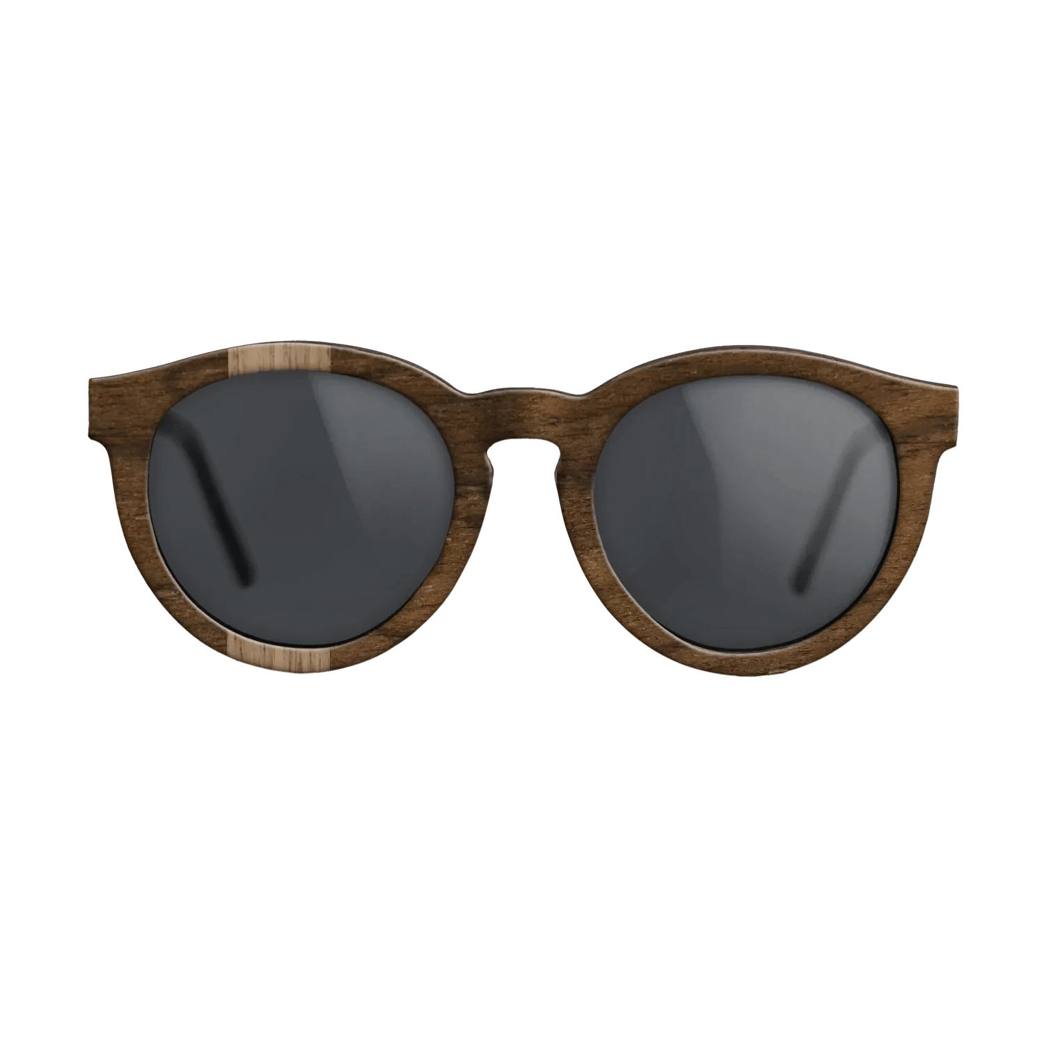 Walnut: Straight Grain,Ziricote Dark Quartered: Splice - The Rebel - Round - 1583 - SIRIS wood optic