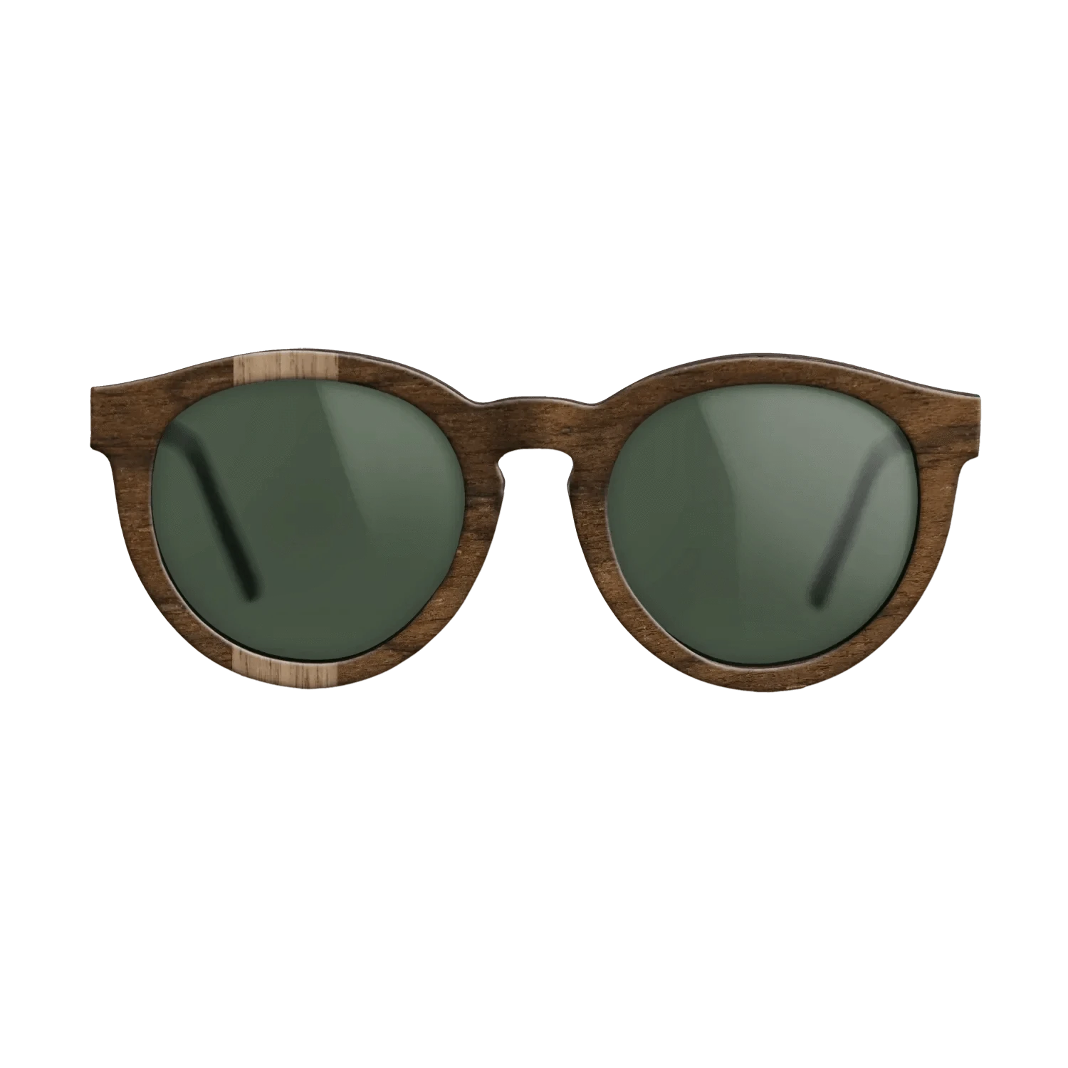 Walnut: Straight Grain,Ziricote Dark Quartered: Splice - The Rebel - Round - 1583 - SIRIS wood optic