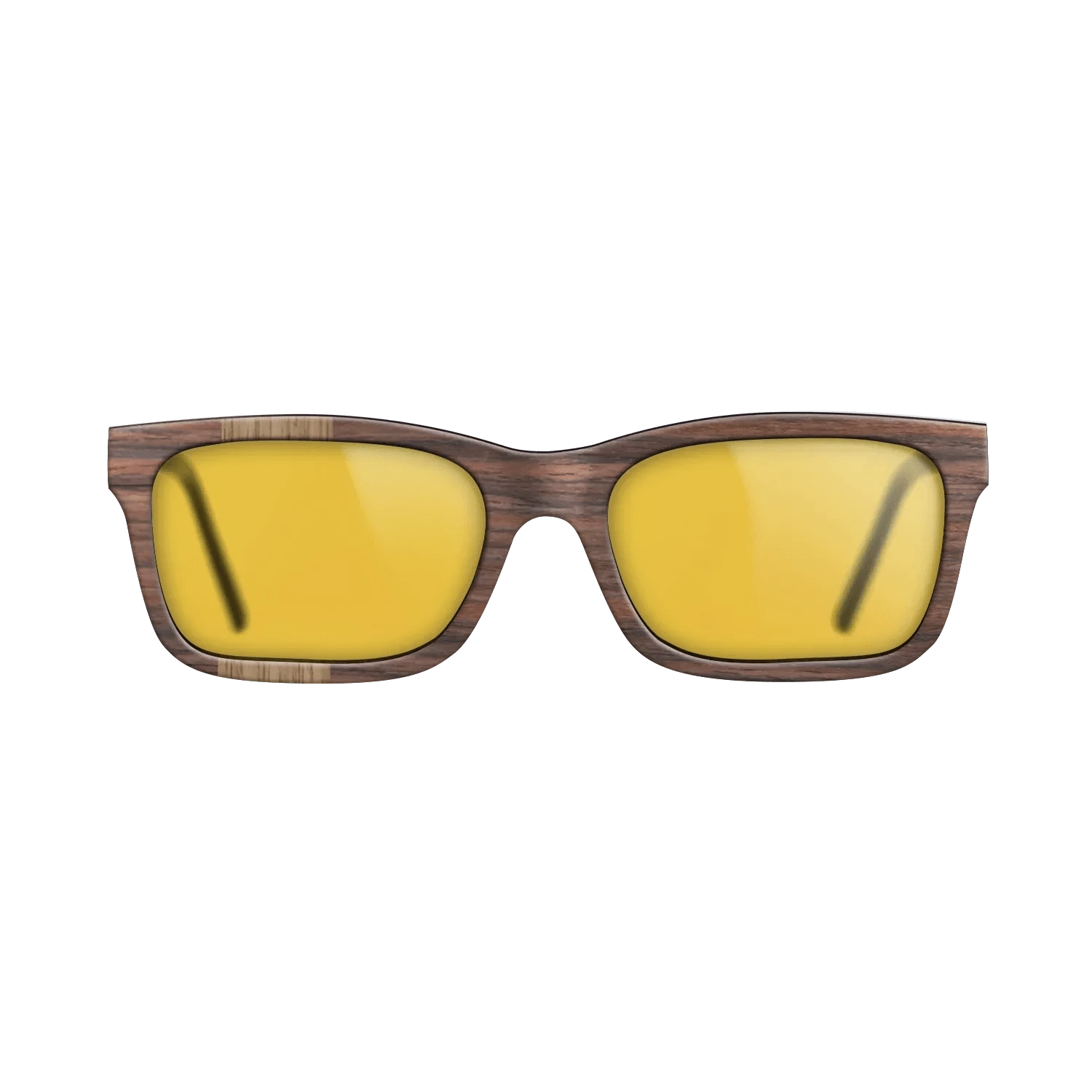 Walnut: Straight Grain,Rosewood Reconstituted: Splice - The Sage - Rectangle - 1840 - SIRIS wood optic