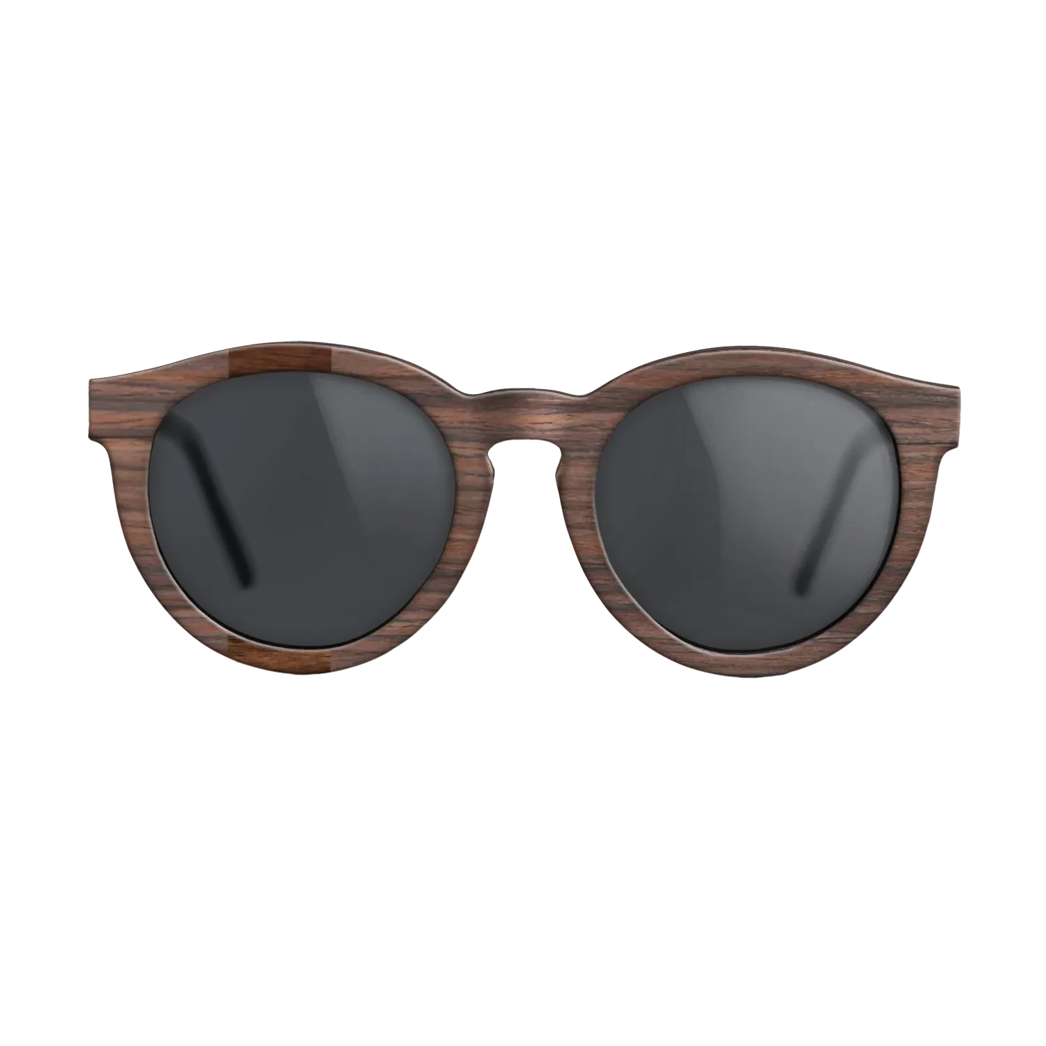 Walnut Claro Dark,Rosewood Reconstituted: Splice - The Rebel - Round - SIRIS wood optic
