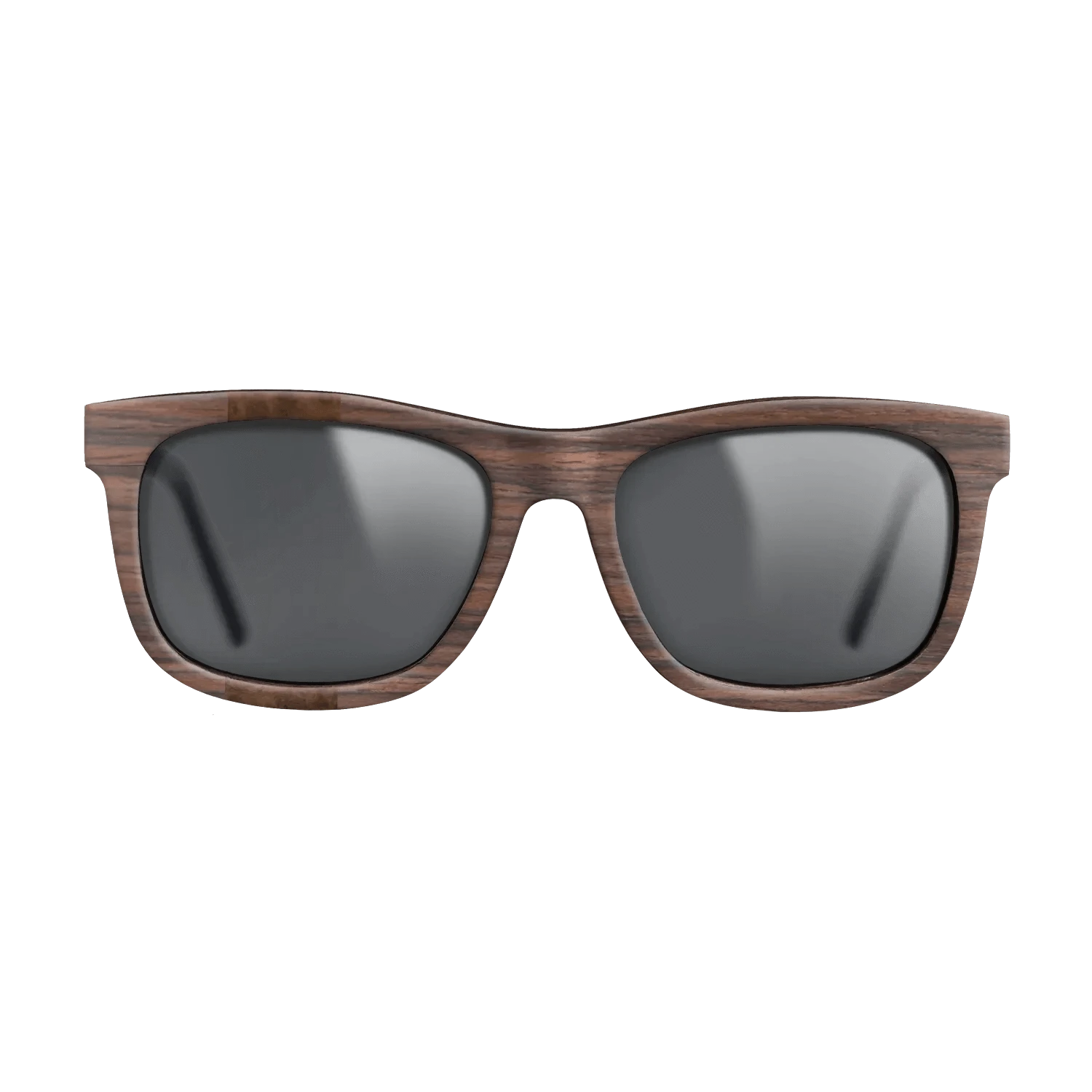 Walnut Burl,Santos Rosewood Dark: Splice - The Hero - Square - SIRIS wood optic