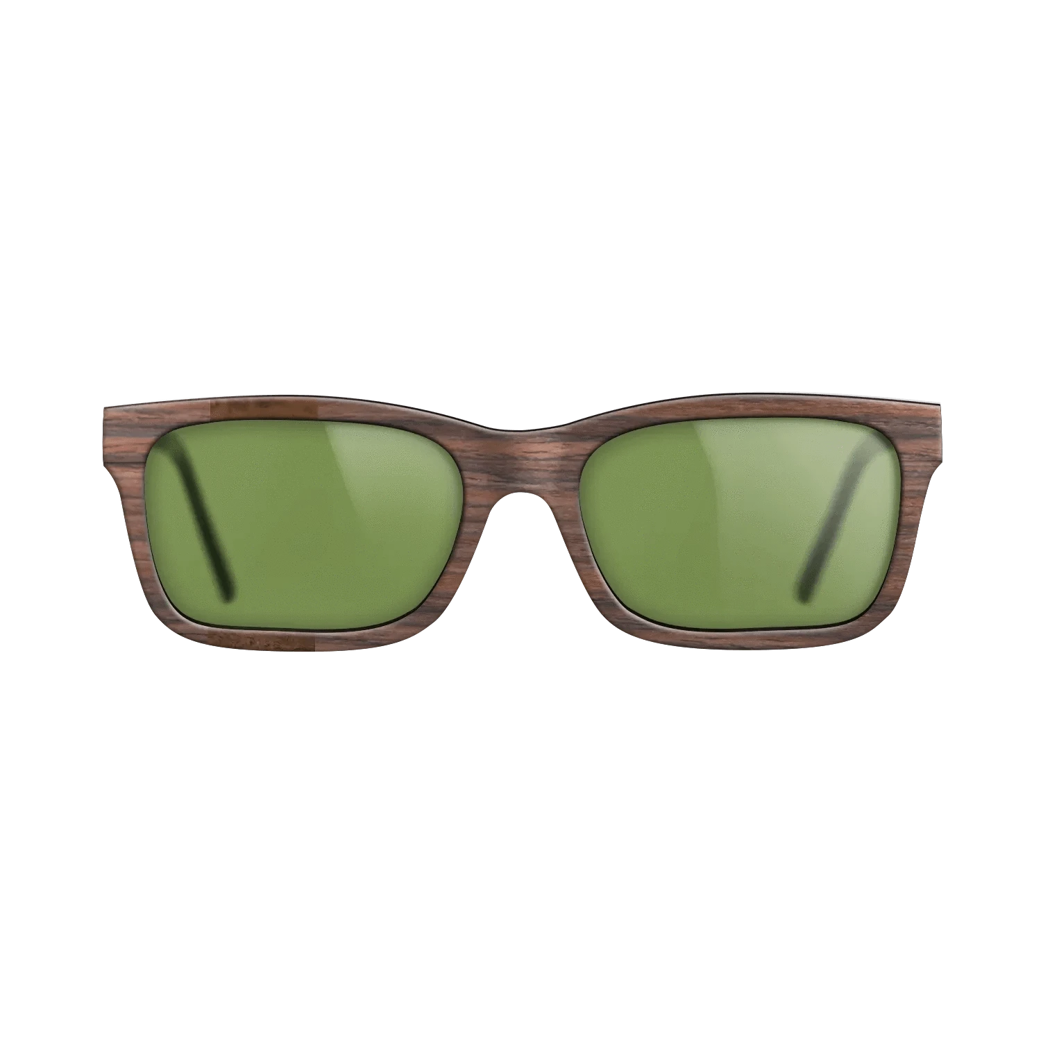 Walnut Burl,Santos Rosewood Dark: Splice - The Sage - Rectangle - SIRIS wood optic
