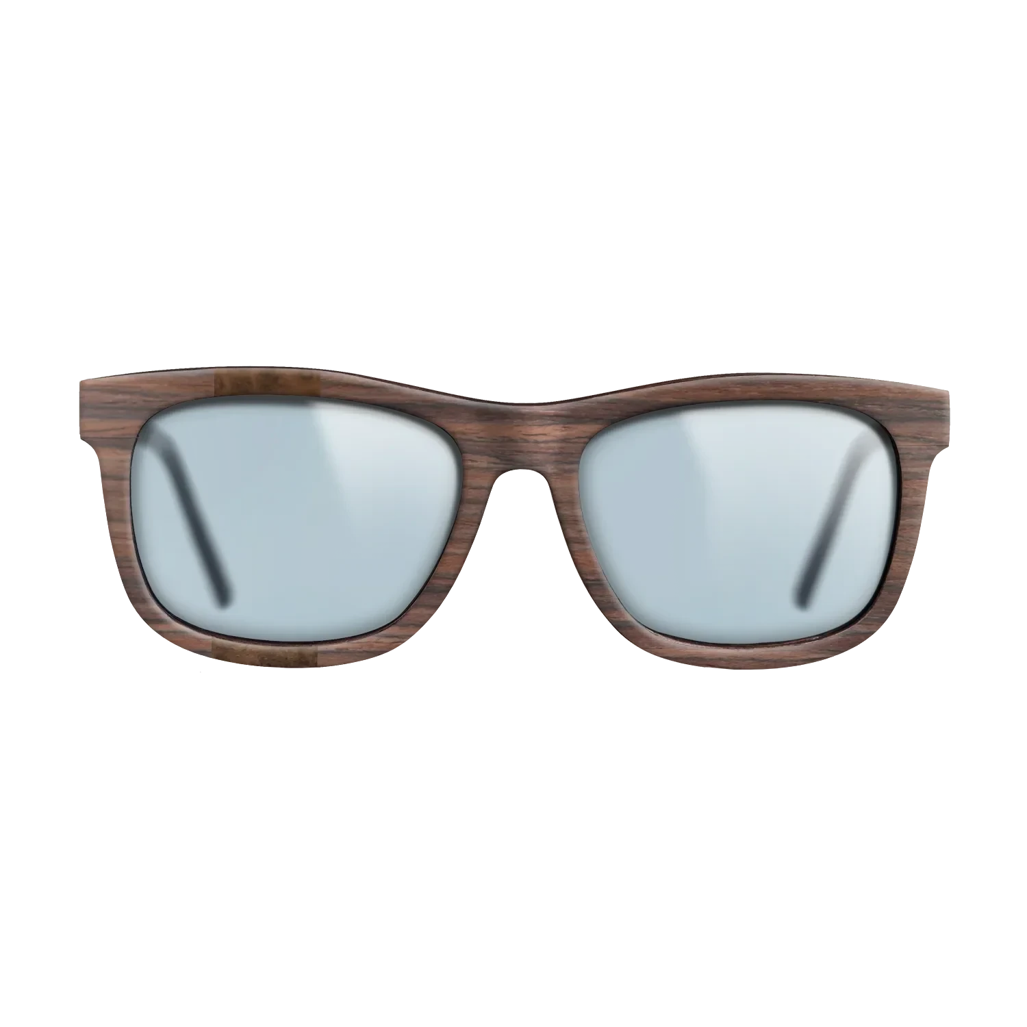 Walnut Burl,Santos Rosewood Dark: Splice - The Hero - Square - SIRIS wood optic