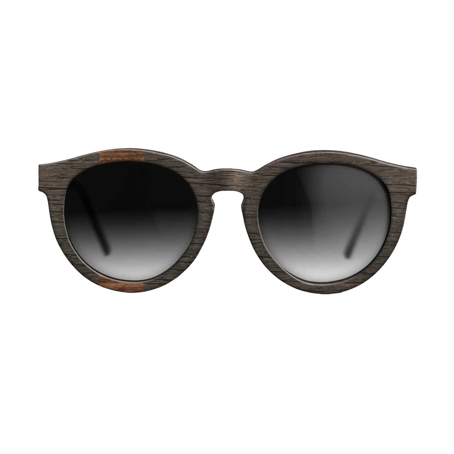 Santos Rosewood Dark,Fumed Oak: Splice - The Rebel - Round - SIRIS wood optic