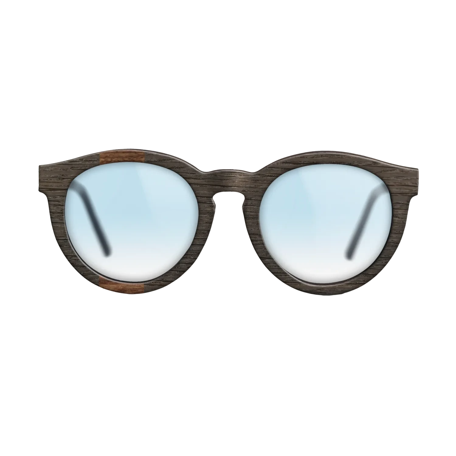 Santos Rosewood Dark,Fumed Oak: Splice - The Rebel - Round - SIRIS wood optic