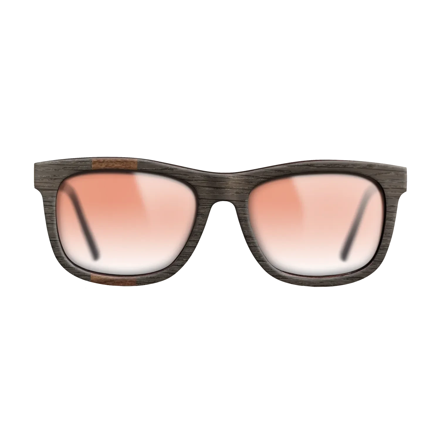 Santos Rosewood Dark,Fumed Oak: Splice - The Hero - Square - SIRIS wood optic