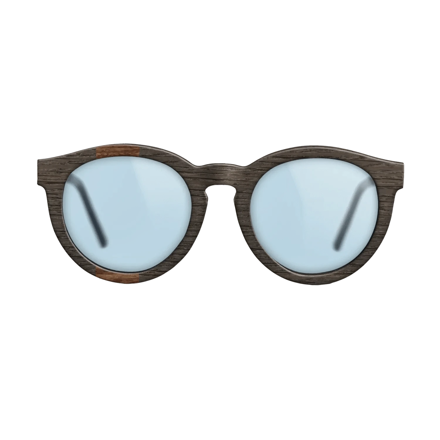 Santos Rosewood Dark,Fumed Oak: Splice - The Rebel - Round - SIRIS wood optic