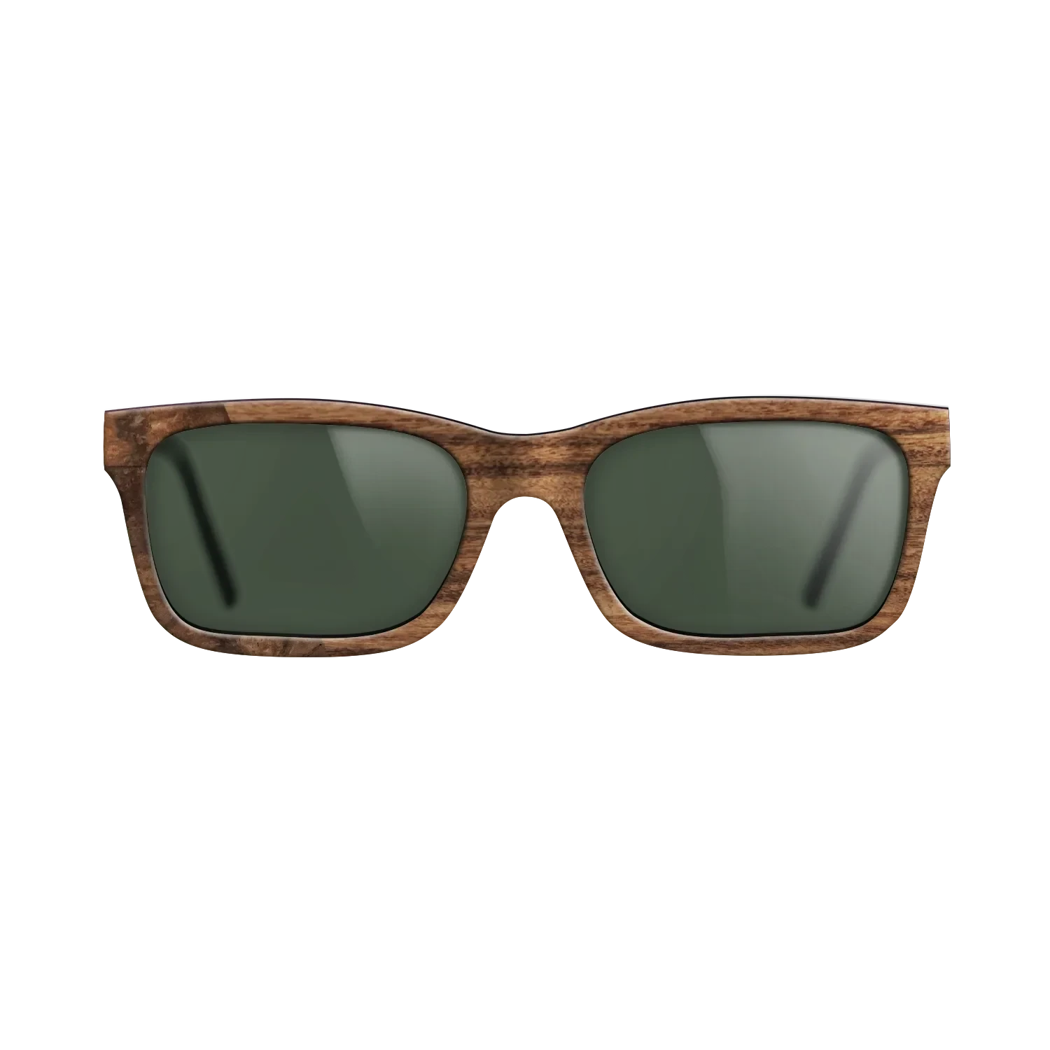 Walnut Burl,Santos Rosewood Dark: Bauhaus - The Sage - Rectangle - SIRIS wood optic