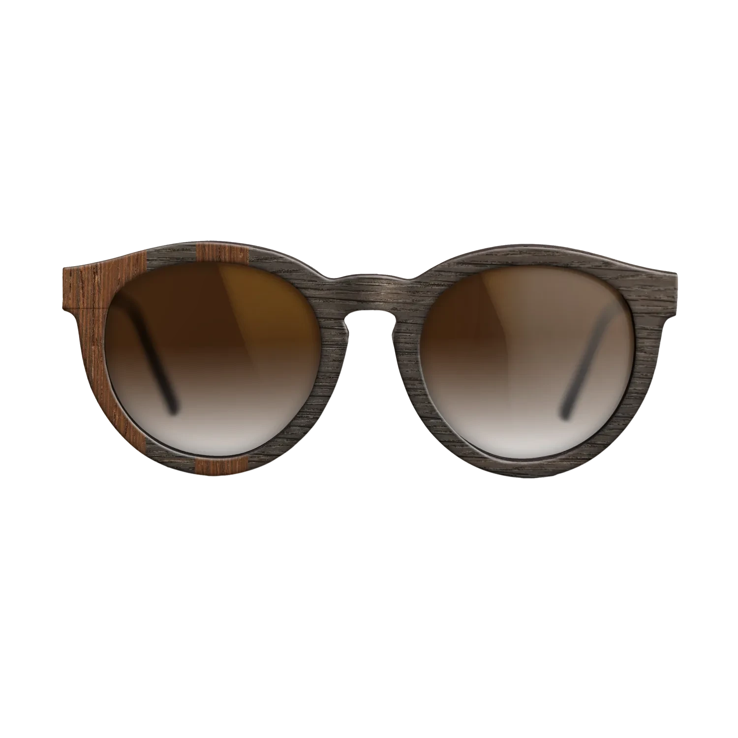 Wenge,Fumed Oak: Splice - The Rebel - Round - 1122 - SIRIS wood optic