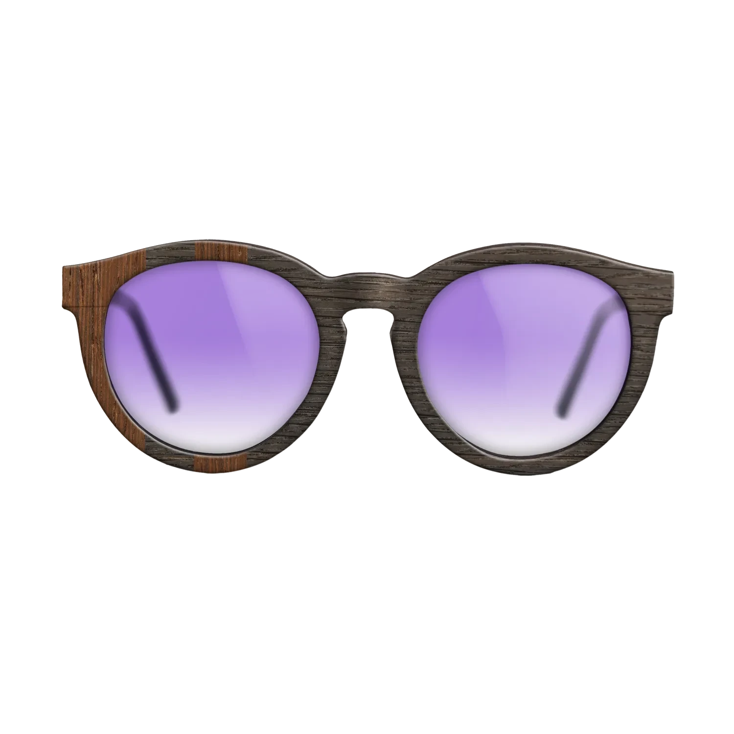 Wenge,Fumed Oak: Splice - The Rebel - Round - 1122 - SIRIS wood optic