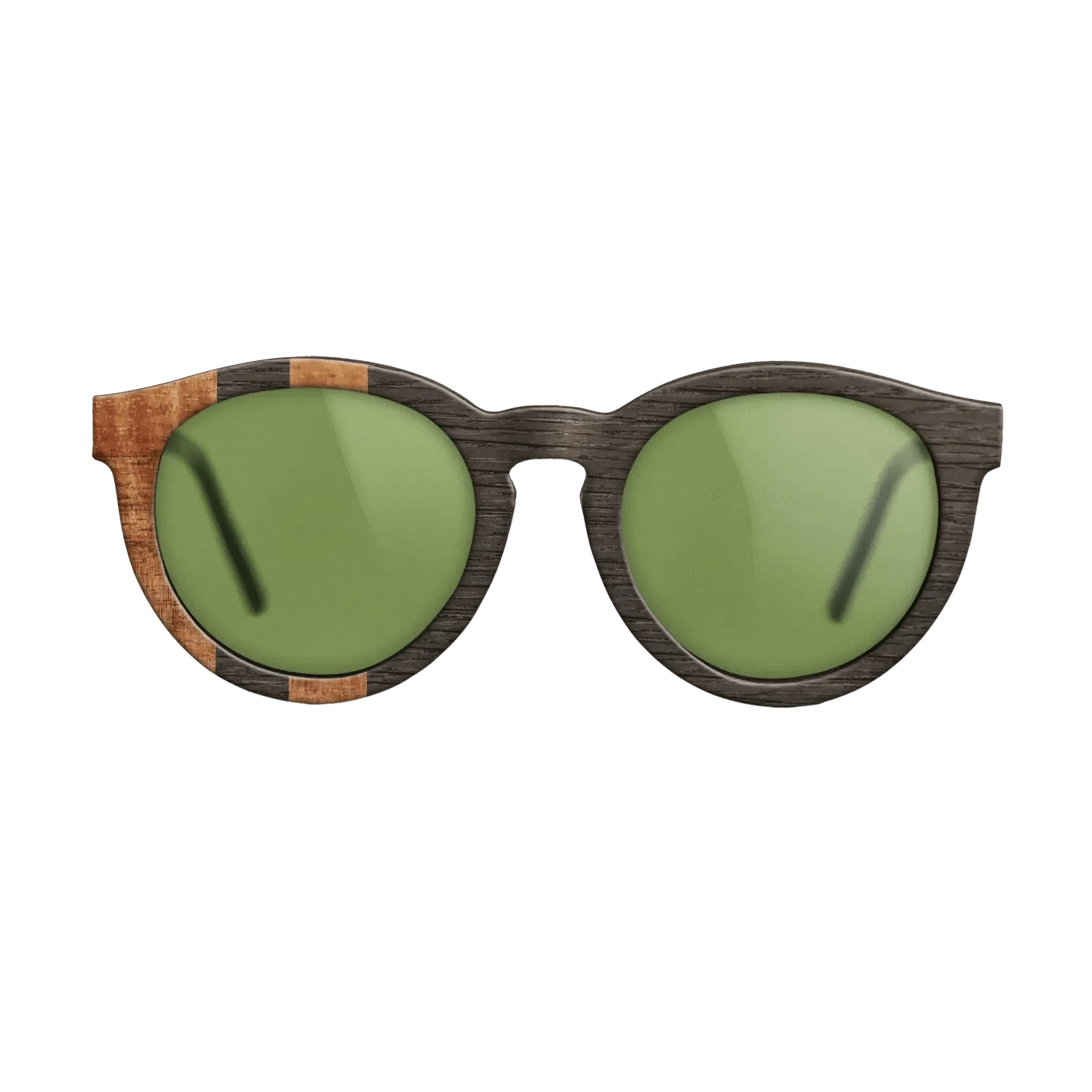Koa,Fumed Oak: Splice - The Rebel - Round - SIRIS wood optic