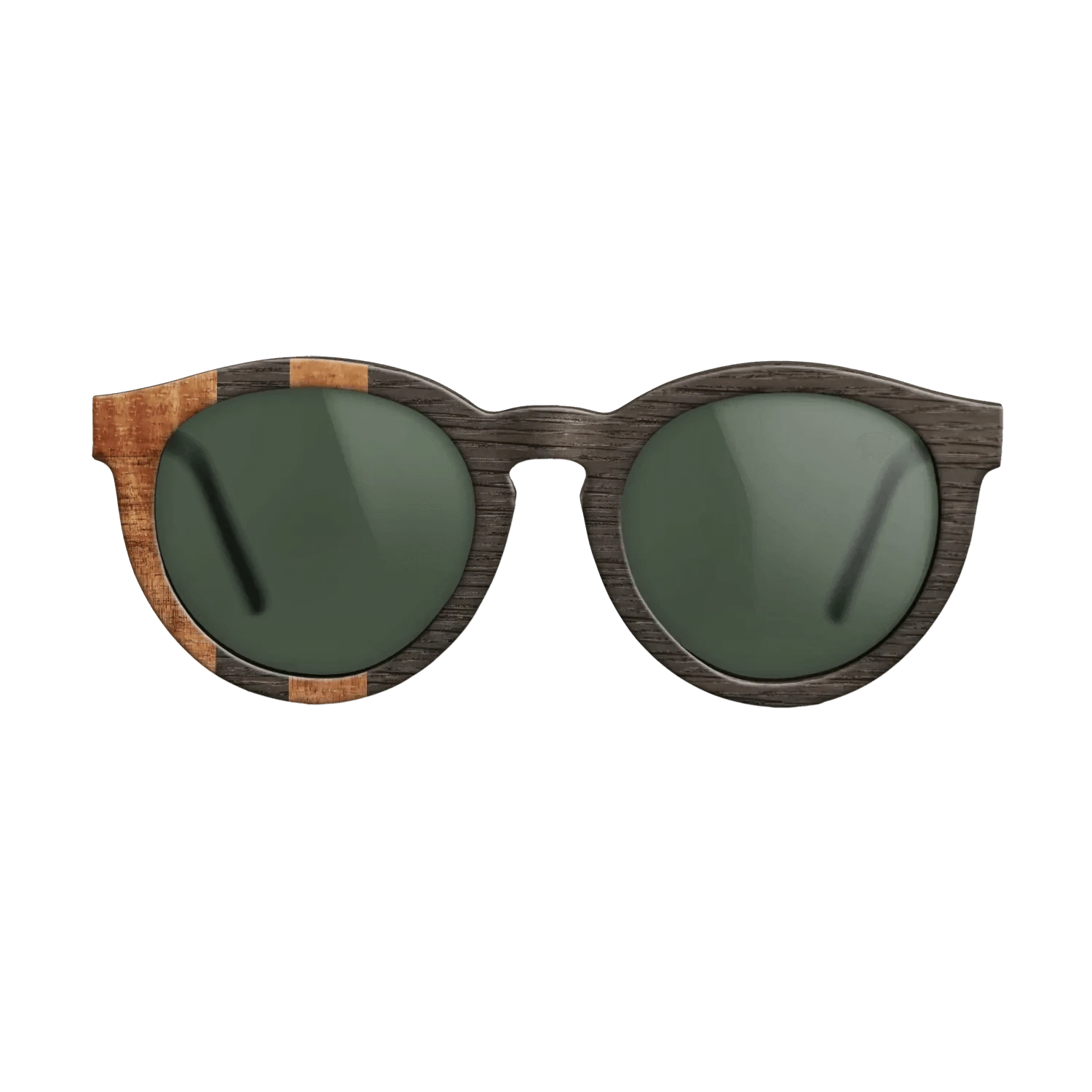 Koa,Fumed Oak: Splice - The Rebel - Round - SIRIS wood optic