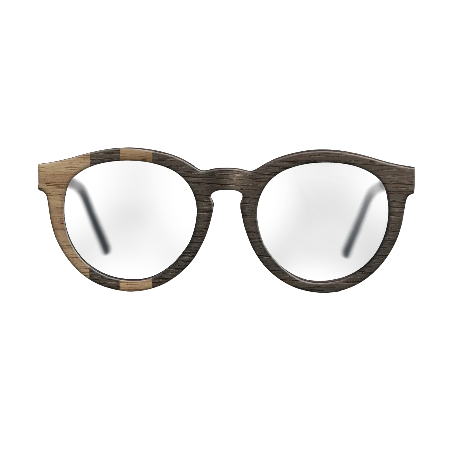 Walnut: Straight Grain,Fumed Oak: Splice - The Rebel - Round - 1175 - SIRIS wood optic