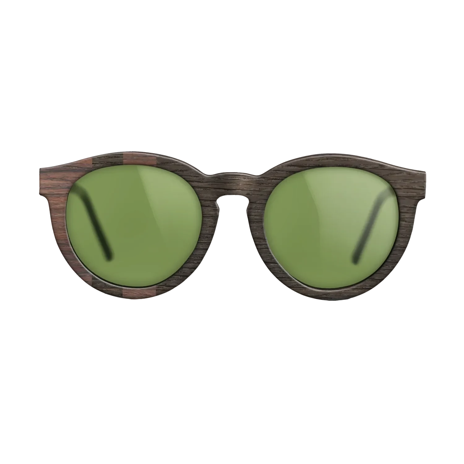 Rosewood Reconstituted,Fumed Oak: Splice - The Rebel - Round - SIRIS wood optic