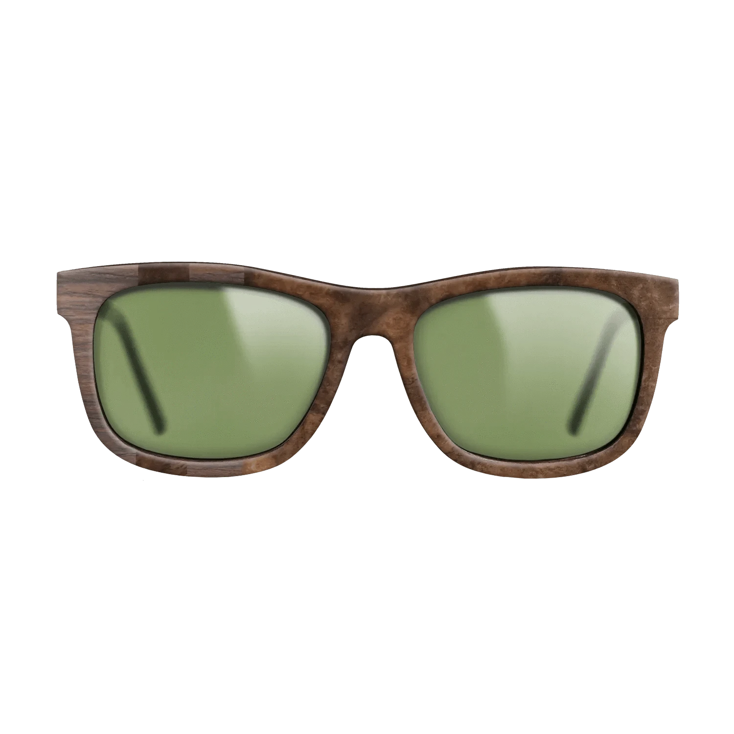 Rosewood Reconstituted,Walnut Burl: Splice - The Hero - Square - SIRIS wood optic