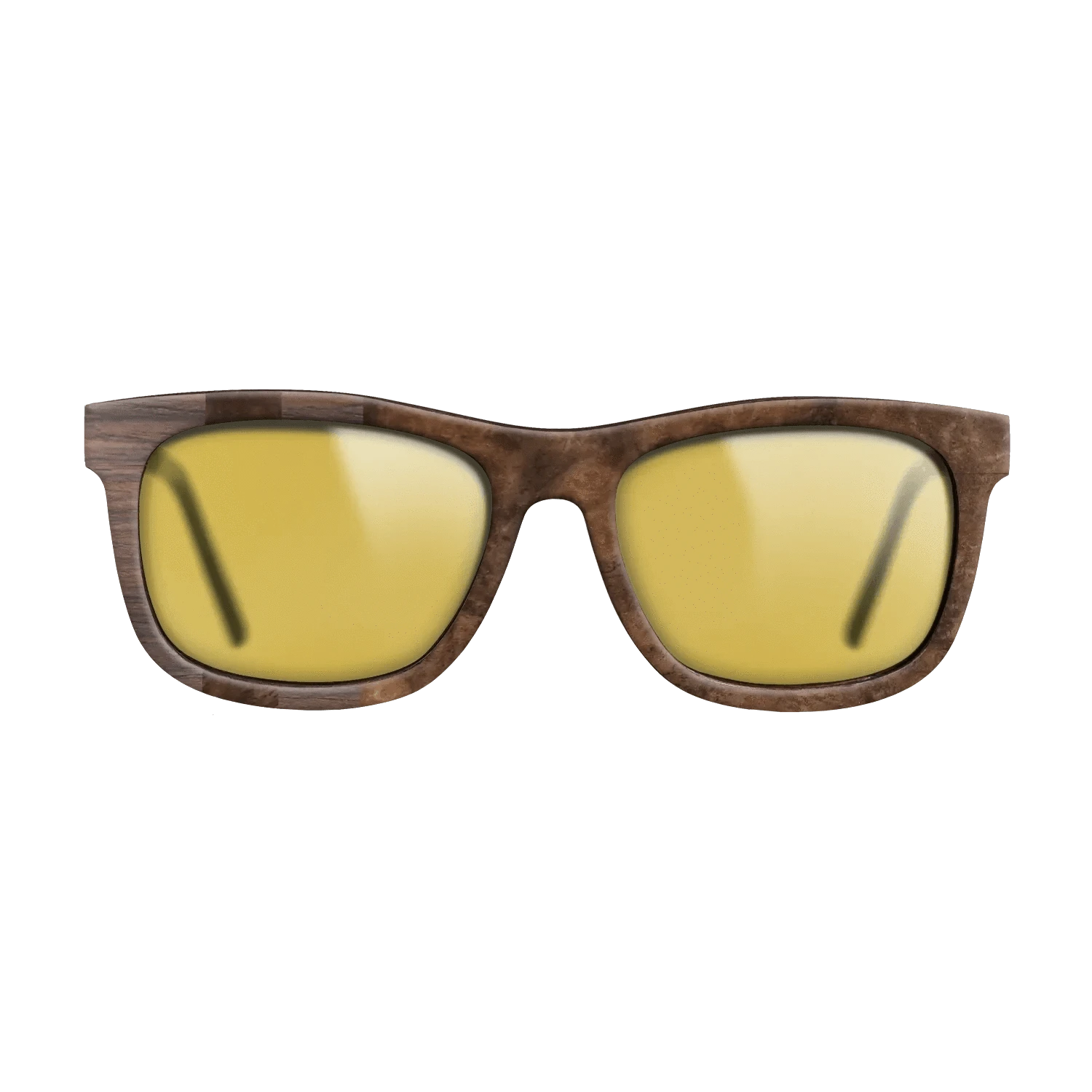 Rosewood Reconstituted,Walnut Burl: Splice - The Hero - Square - SIRIS wood optic
