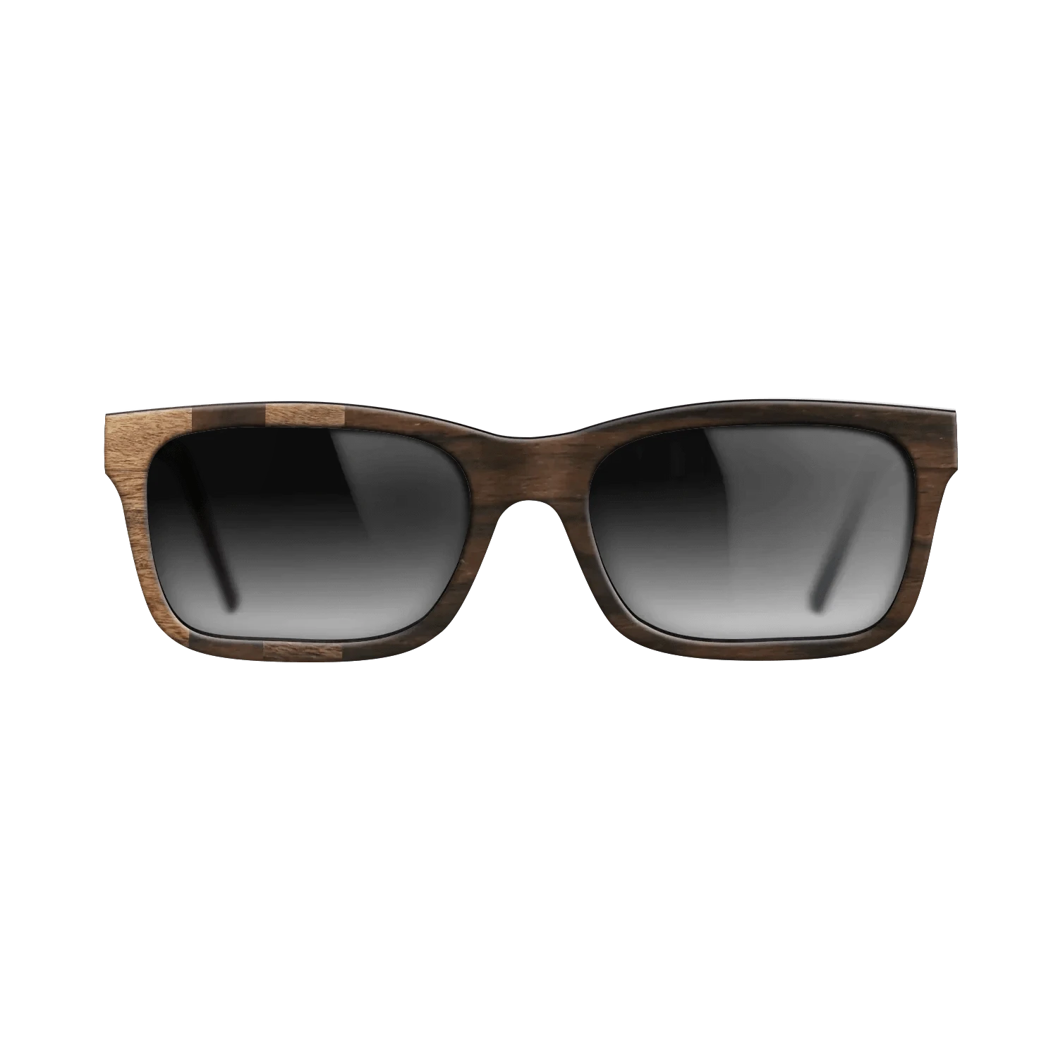 Walnut Claro Light,Ziricote Dark Quartered: Splice - The Sage - Rectangle - SIRIS wood optic